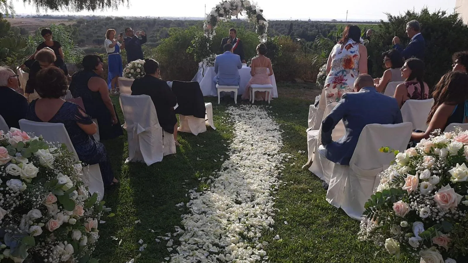 wedding in Agriturismo Vultaggio