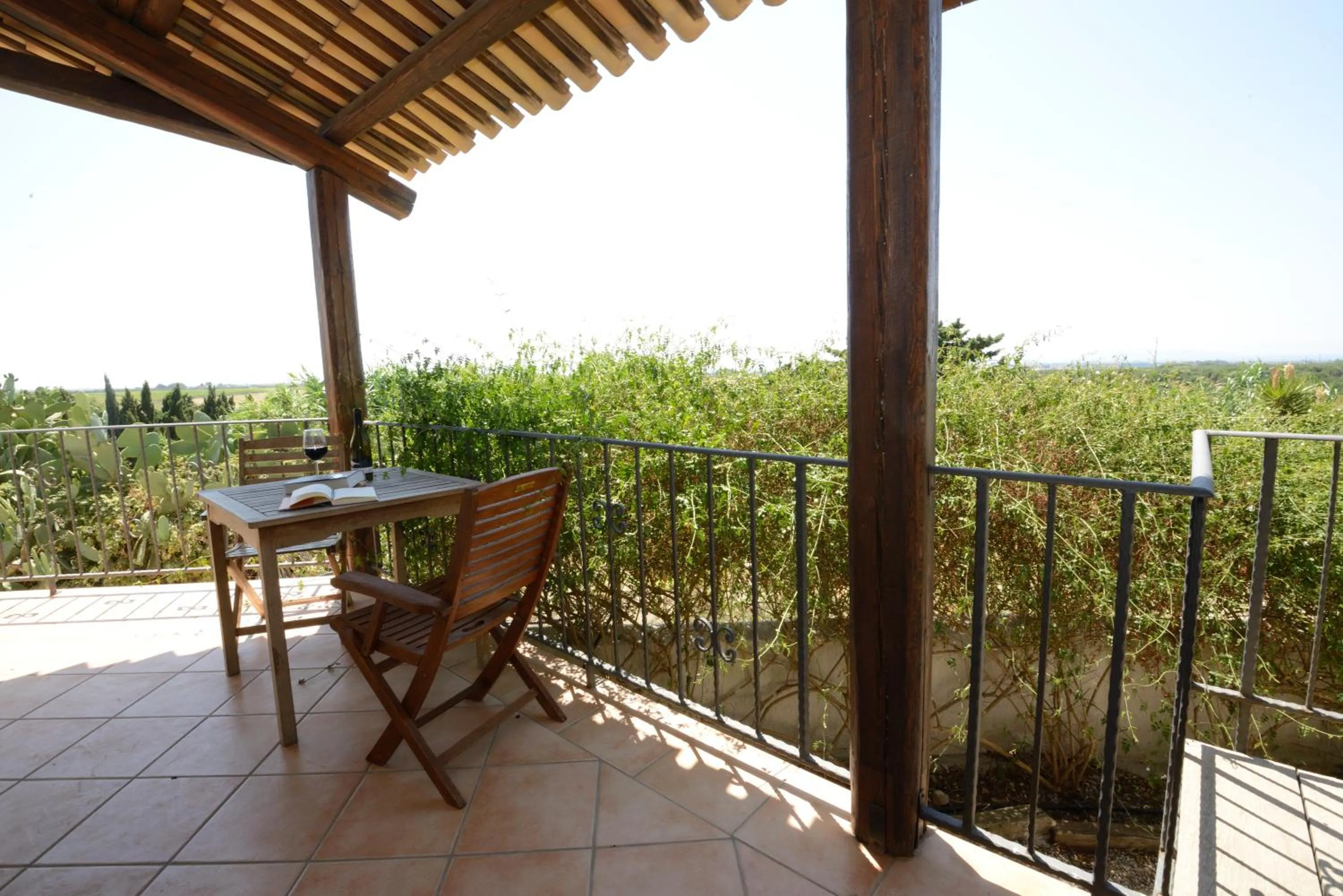 Balcony/Terrace in Agriturismo Vultaggio