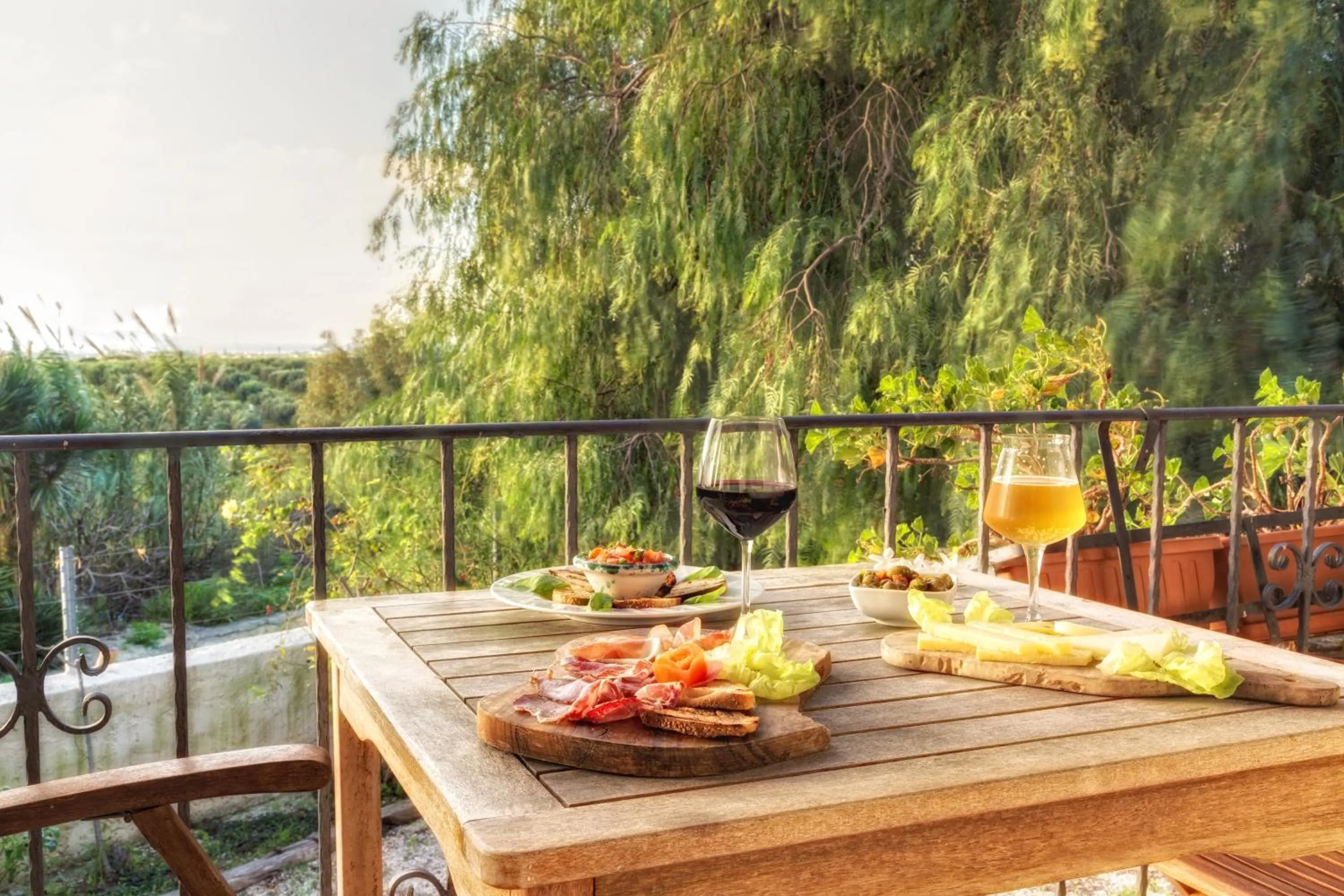 Sea view in Agriturismo Vultaggio