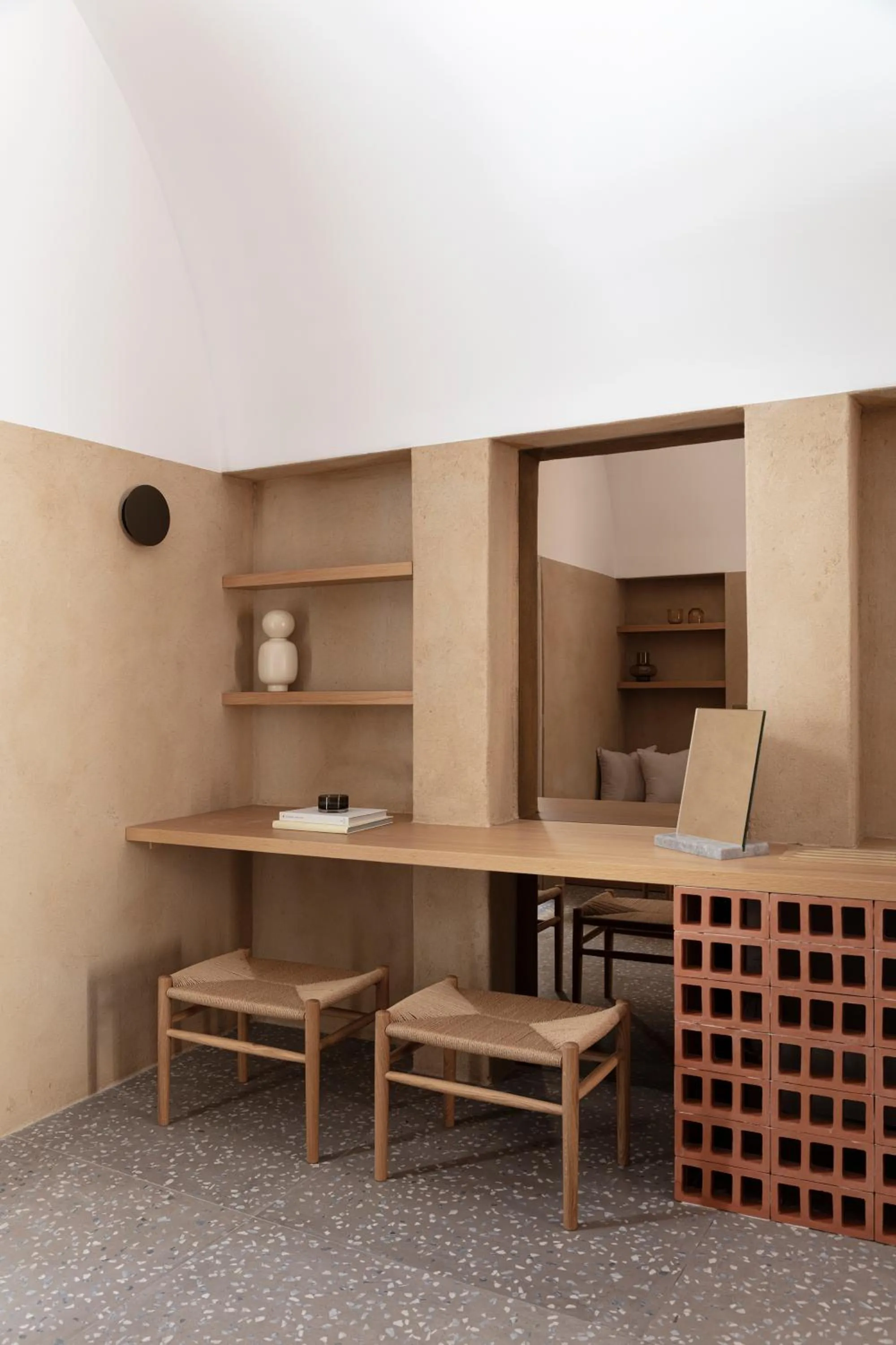 Bedroom in Ethos Vegan Suites Fira, Santorini