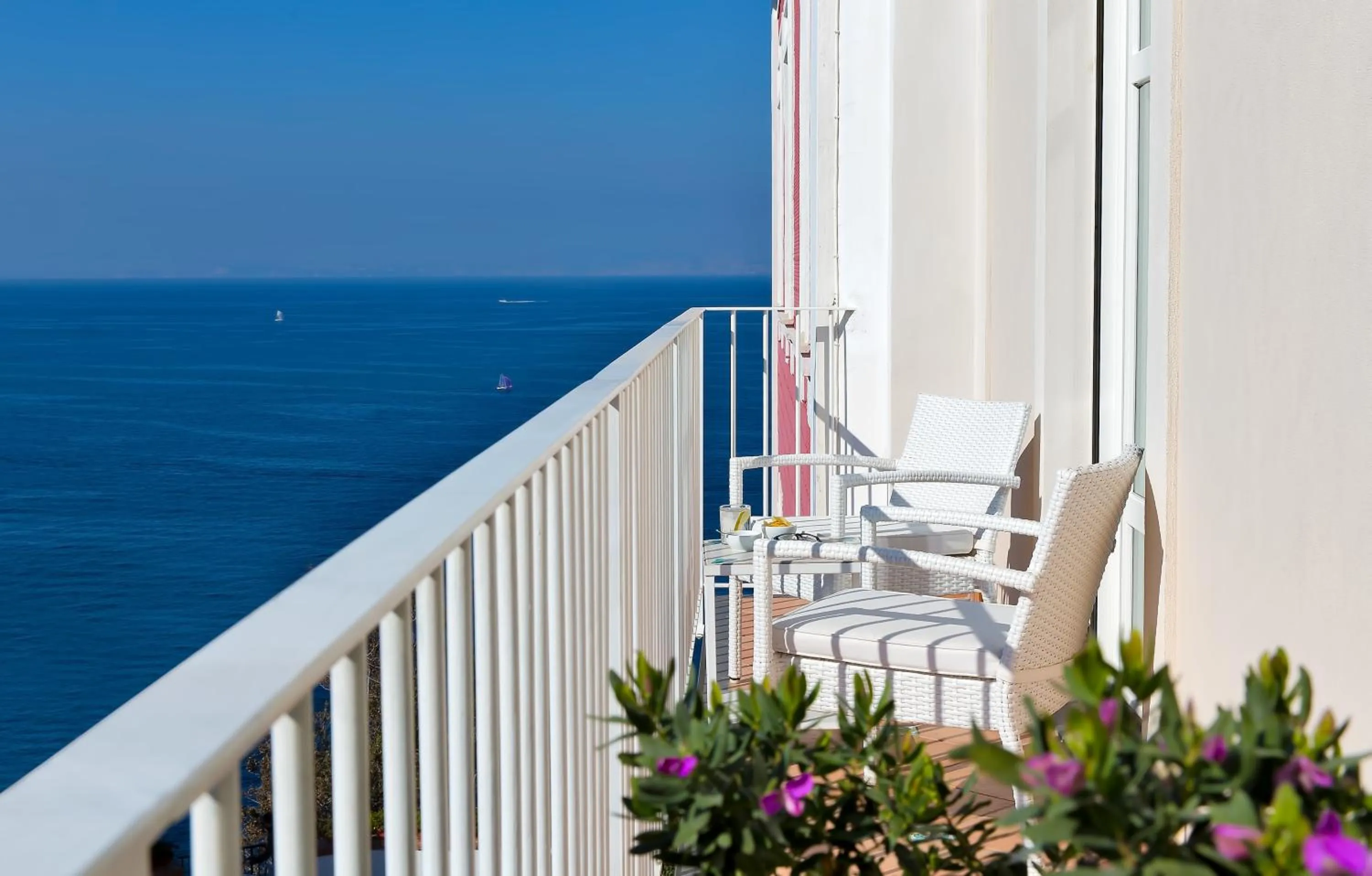 Patio in Hotel Villa Garden