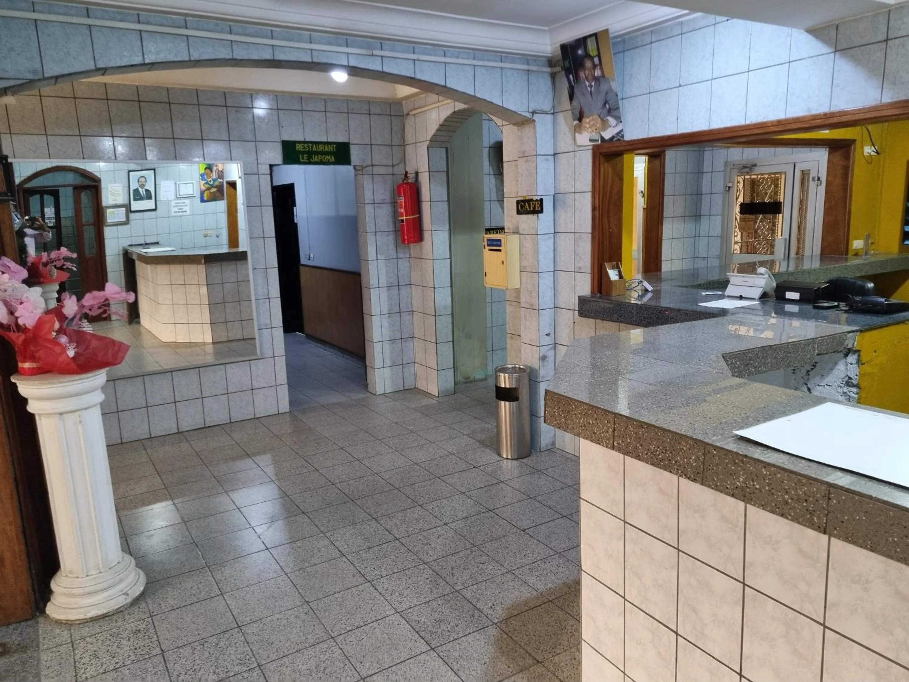 Lobby or reception in HOTEL SAFFANA