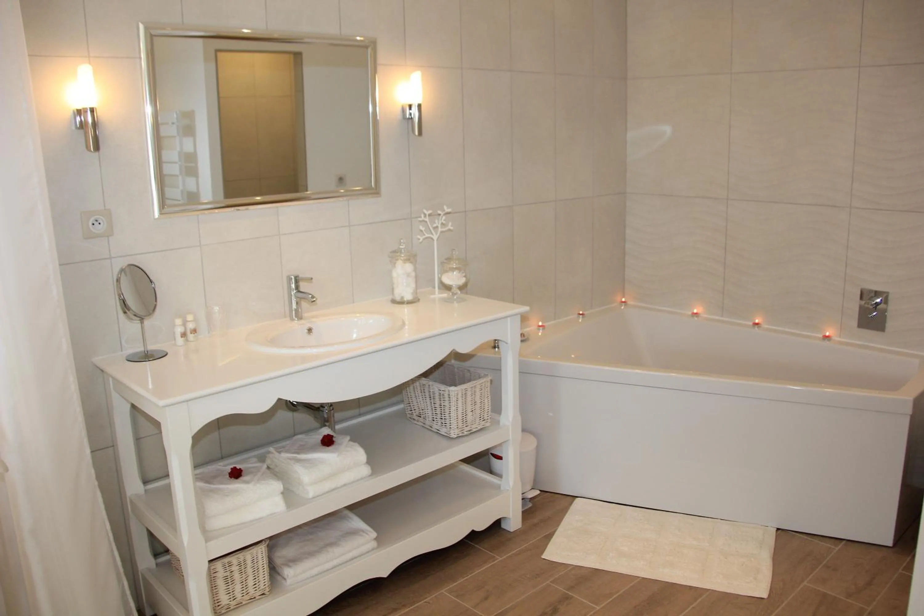 Bathroom in Au Coeur Des Hôtes