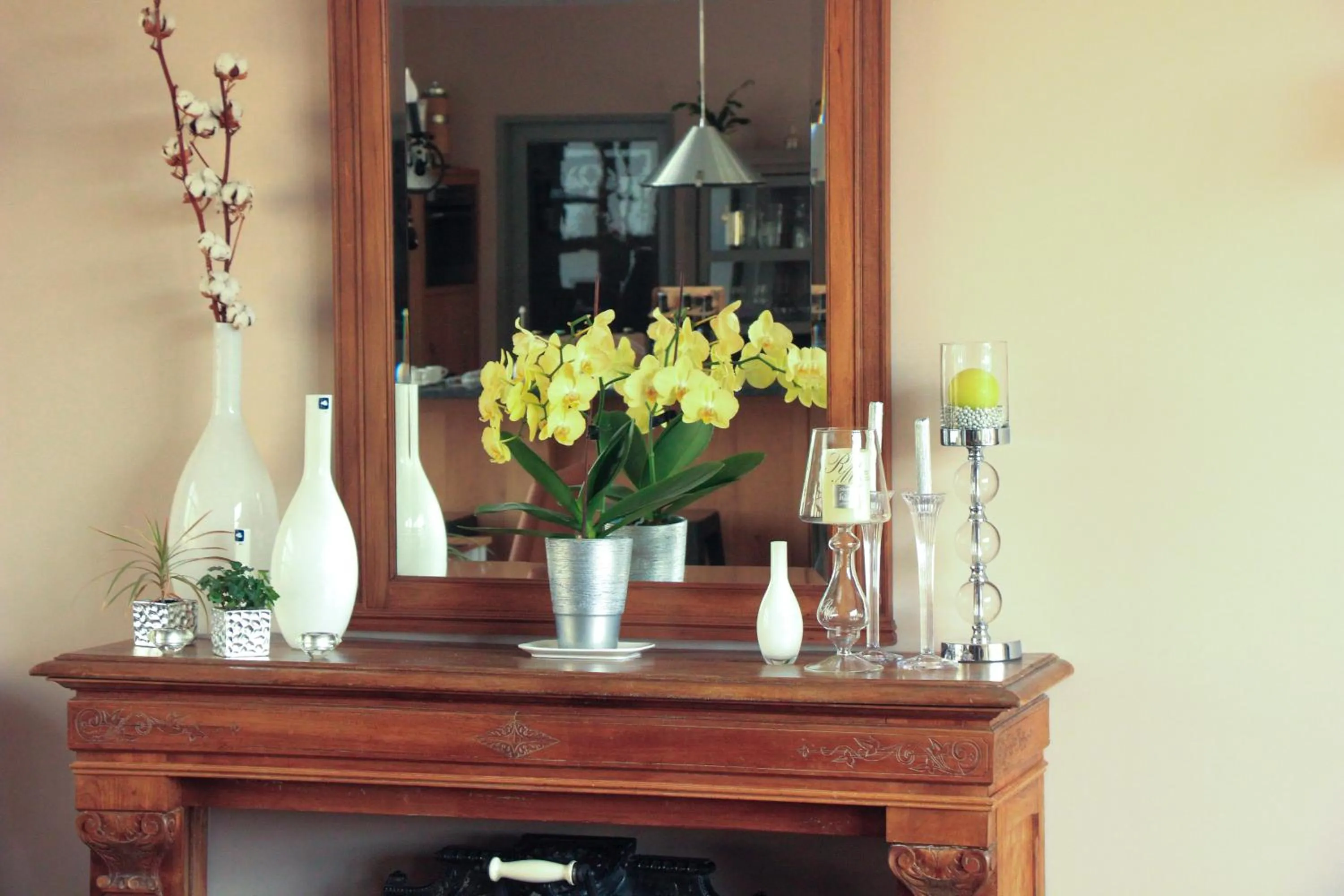 Decorative detail in Au Coeur Des Hôtes