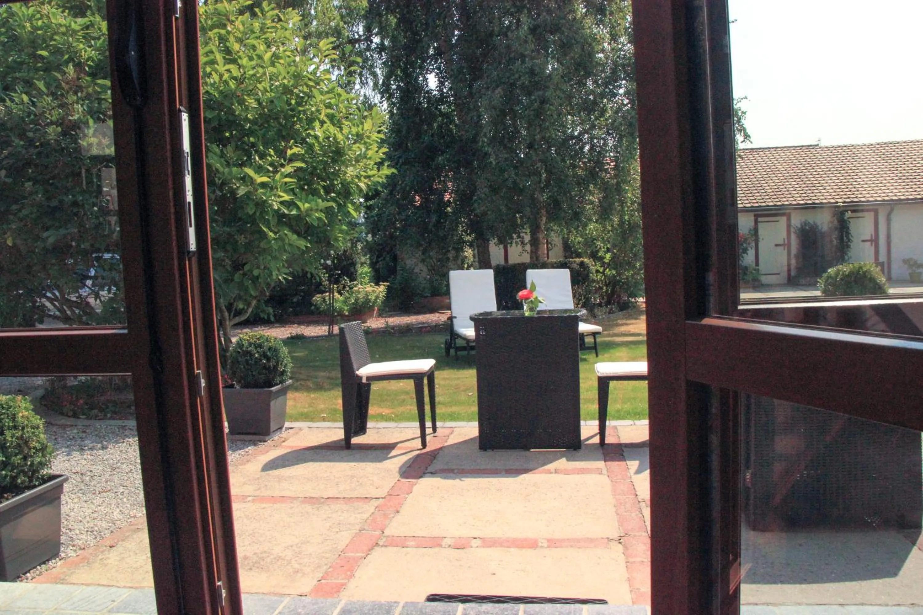 Balcony/Terrace in Au Coeur Des Hôtes