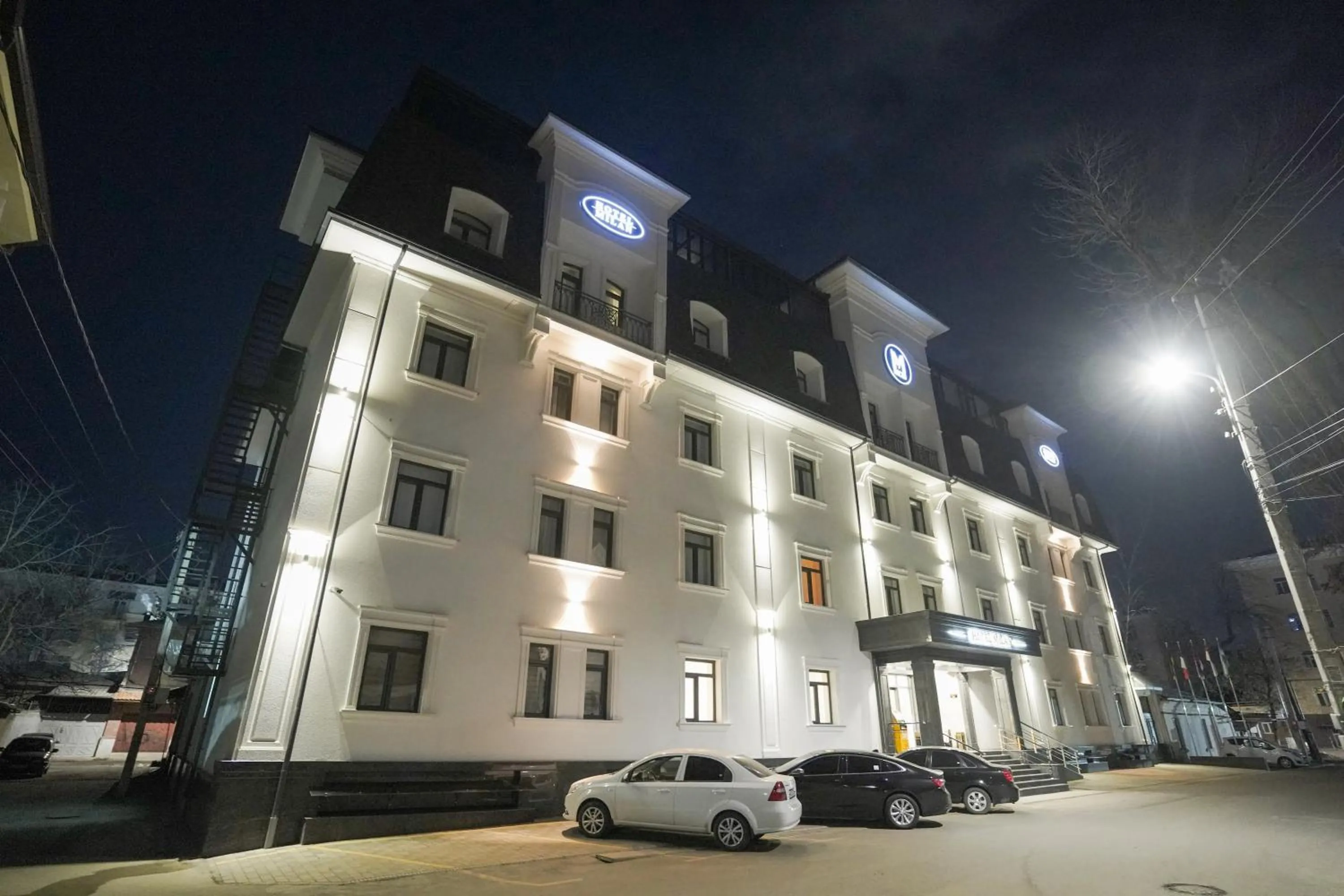 Property building in Milan Hotel