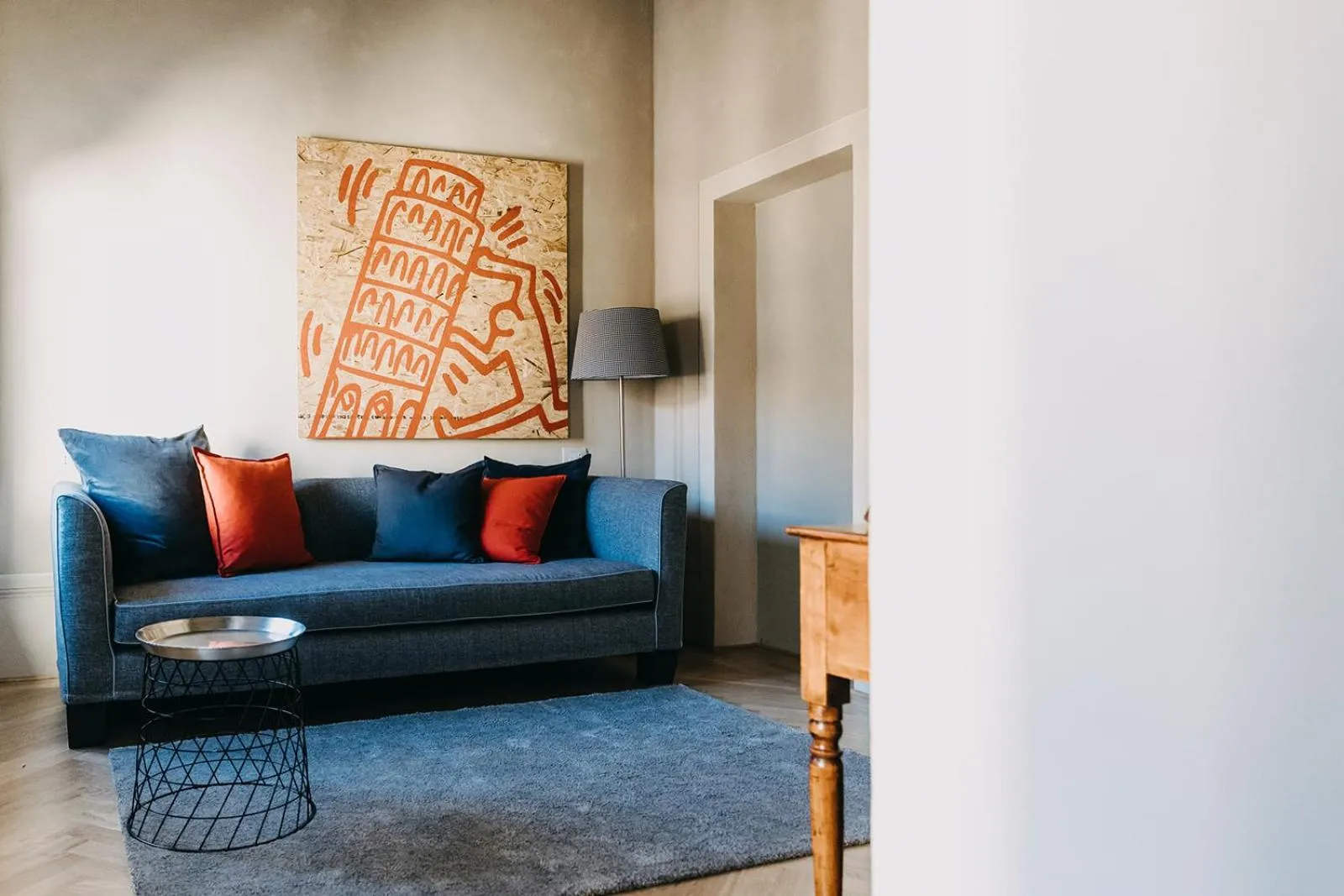 Seating area in Palazzo Feroci - Residenza d'epoca