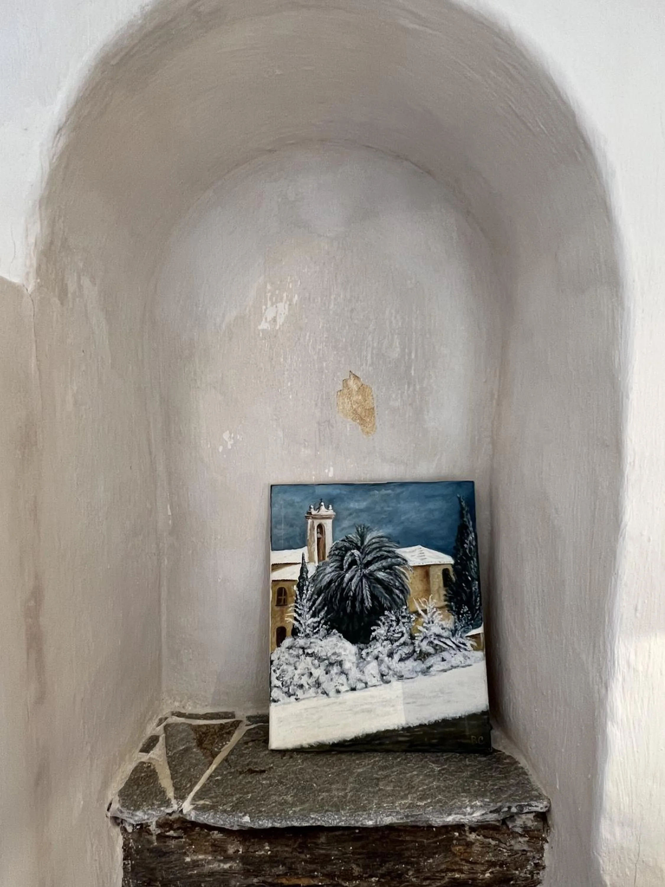 Decorative detail in Casa Musicale