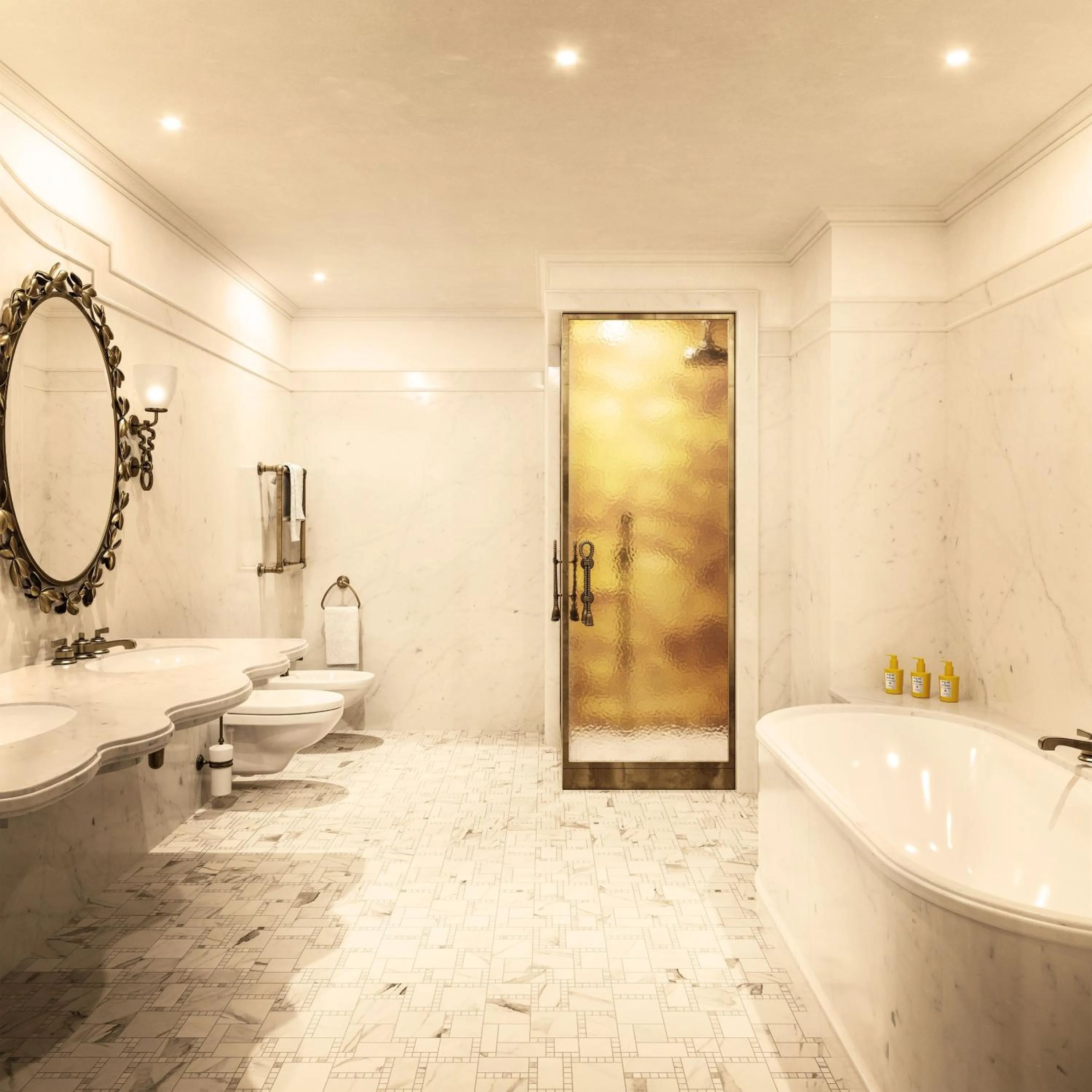 Bathroom in Grand Hotel Timeo, A Belmond Hotel, Taormina