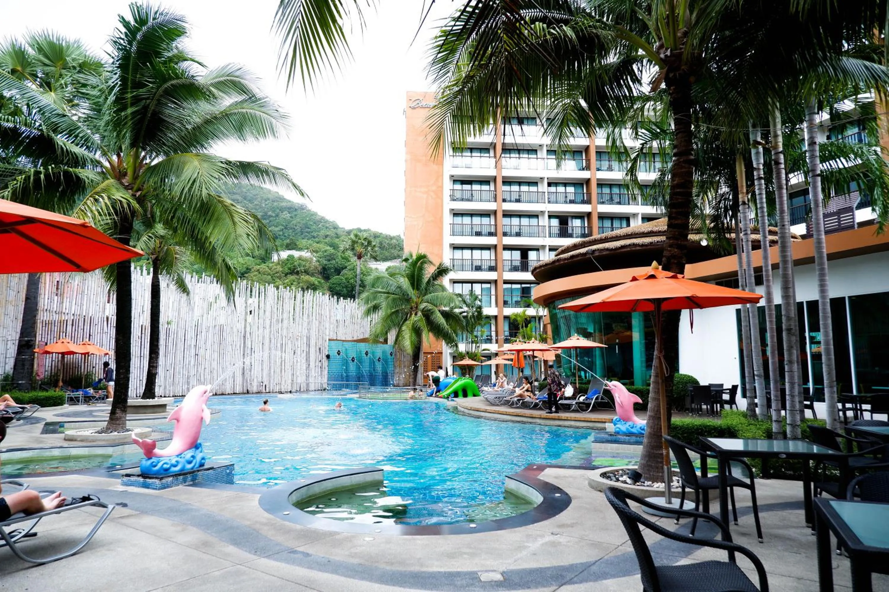 Swimming pool in The Beach Heights Resort SHA Plus