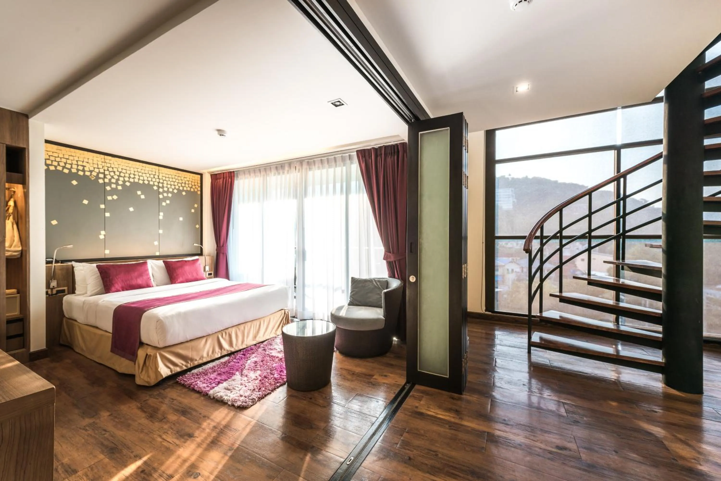 Photo of the whole room, Bed in The Beach Heights Resort SHA Plus