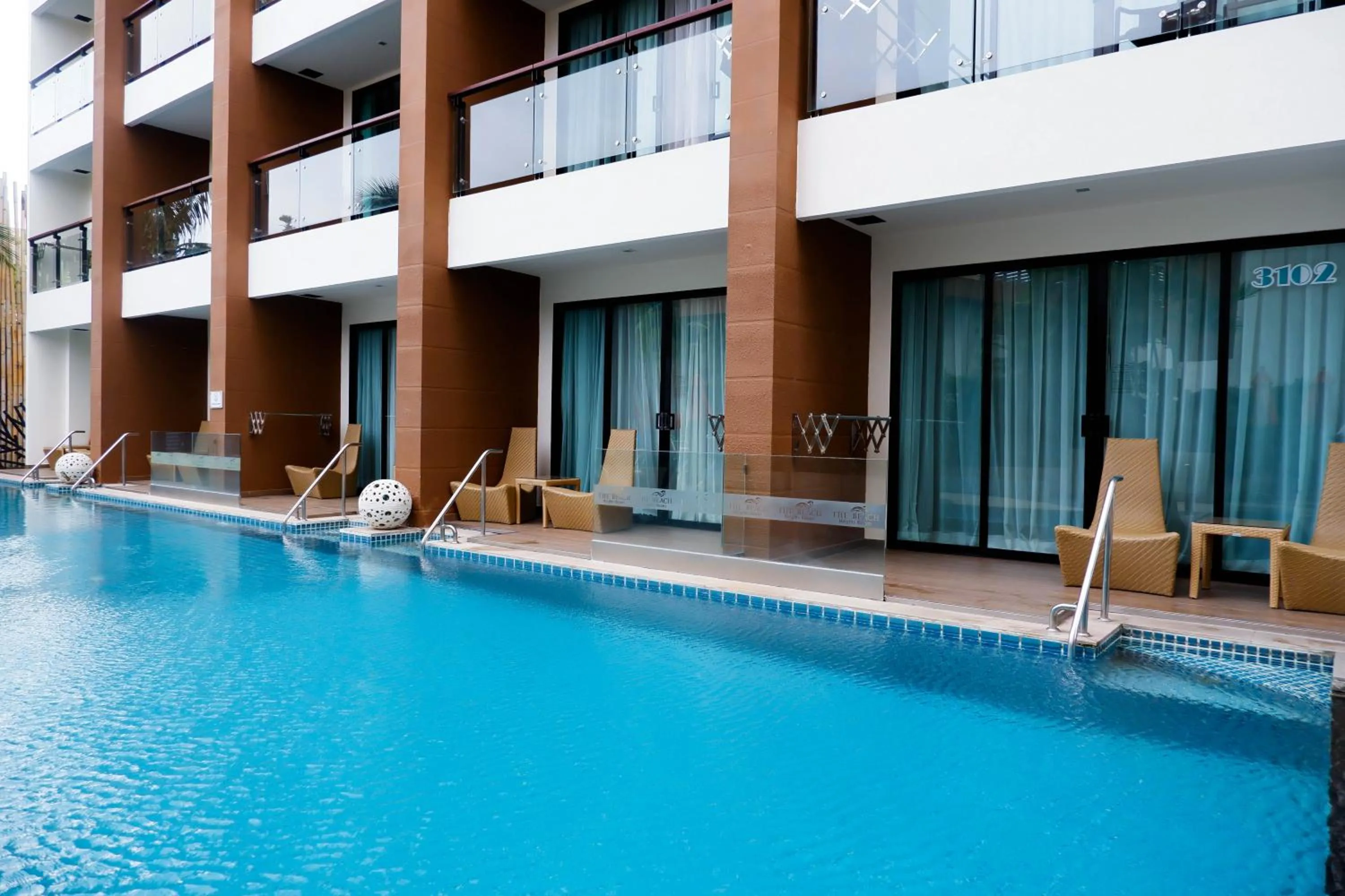 Swimming pool in The Beach Heights Resort SHA Plus