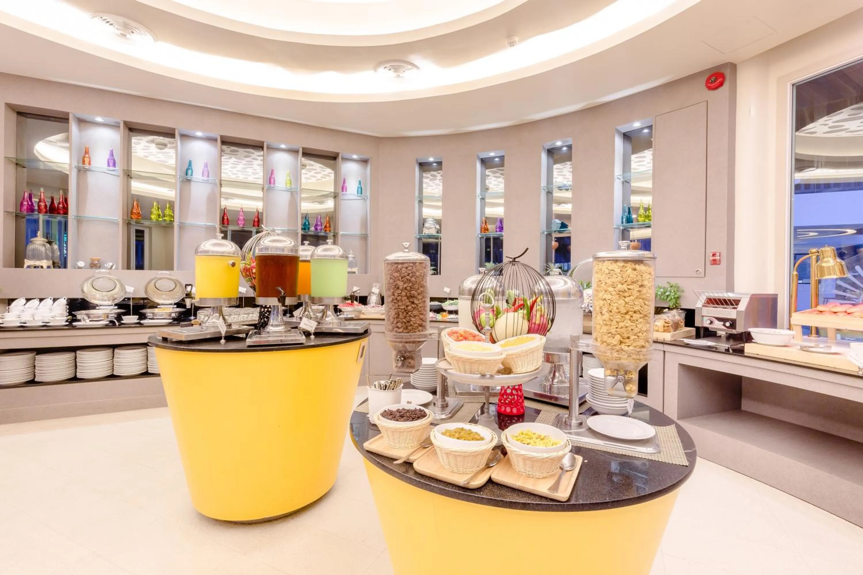 Buffet breakfast in The Beach Heights Resort SHA Plus