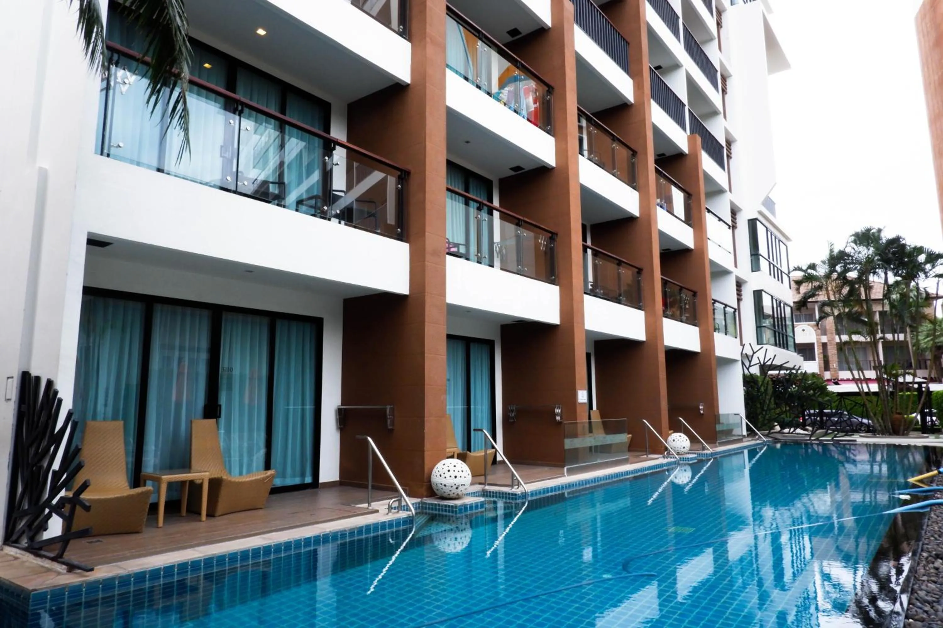 Swimming pool in The Beach Heights Resort SHA Plus