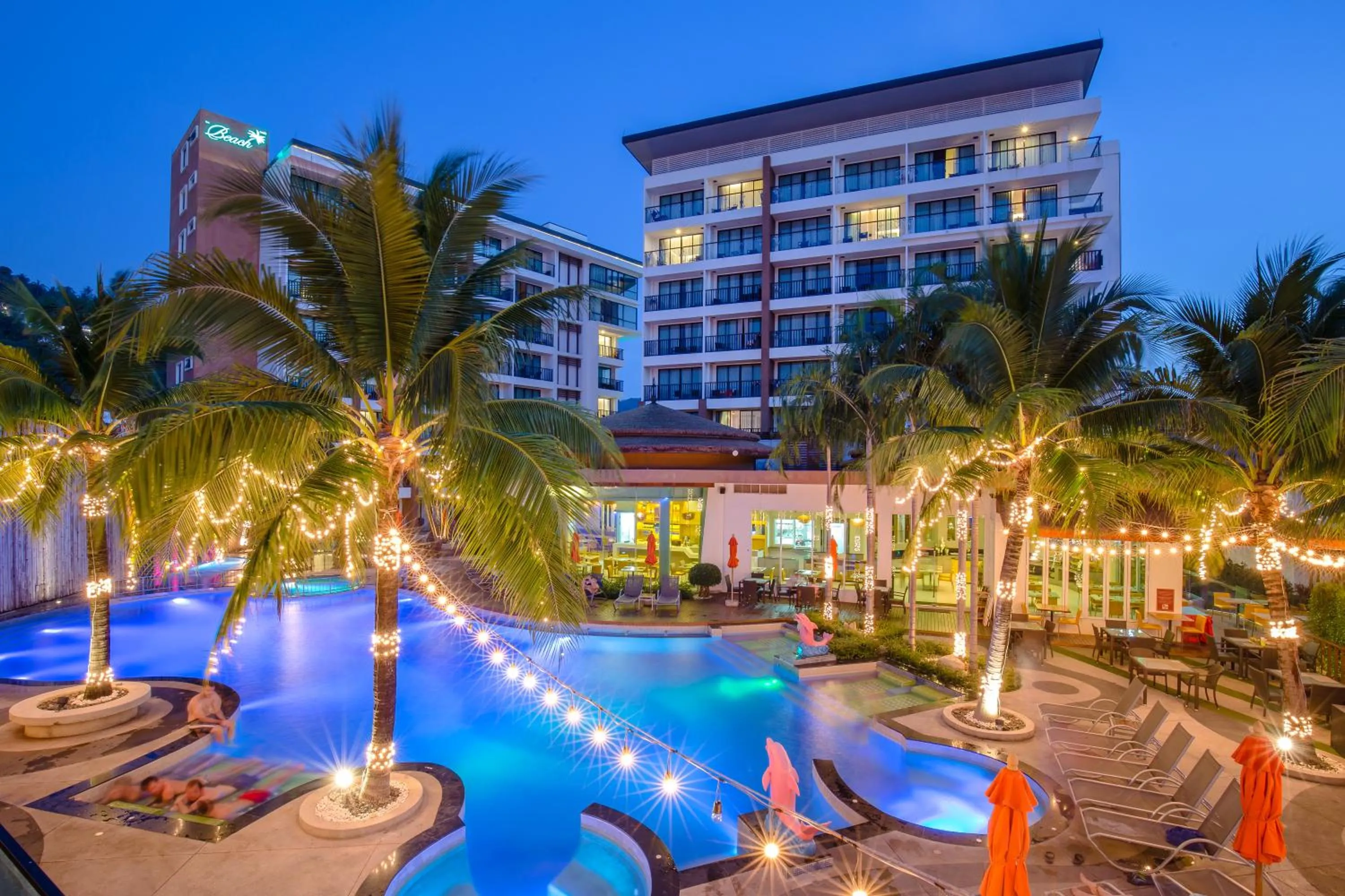 Swimming pool in The Beach Heights Resort SHA Plus