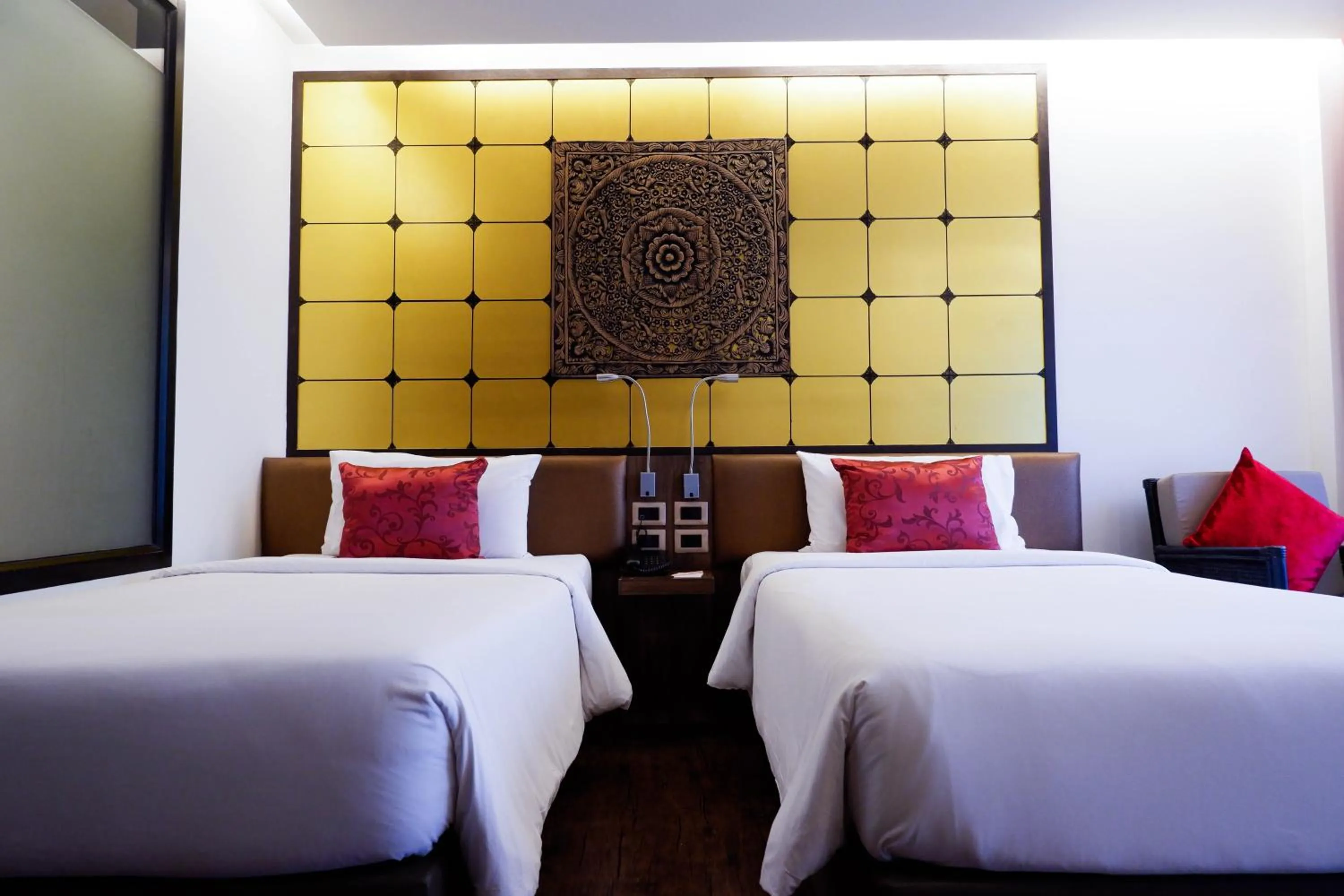 Bedroom, Bed in The Beach Heights Resort SHA Plus