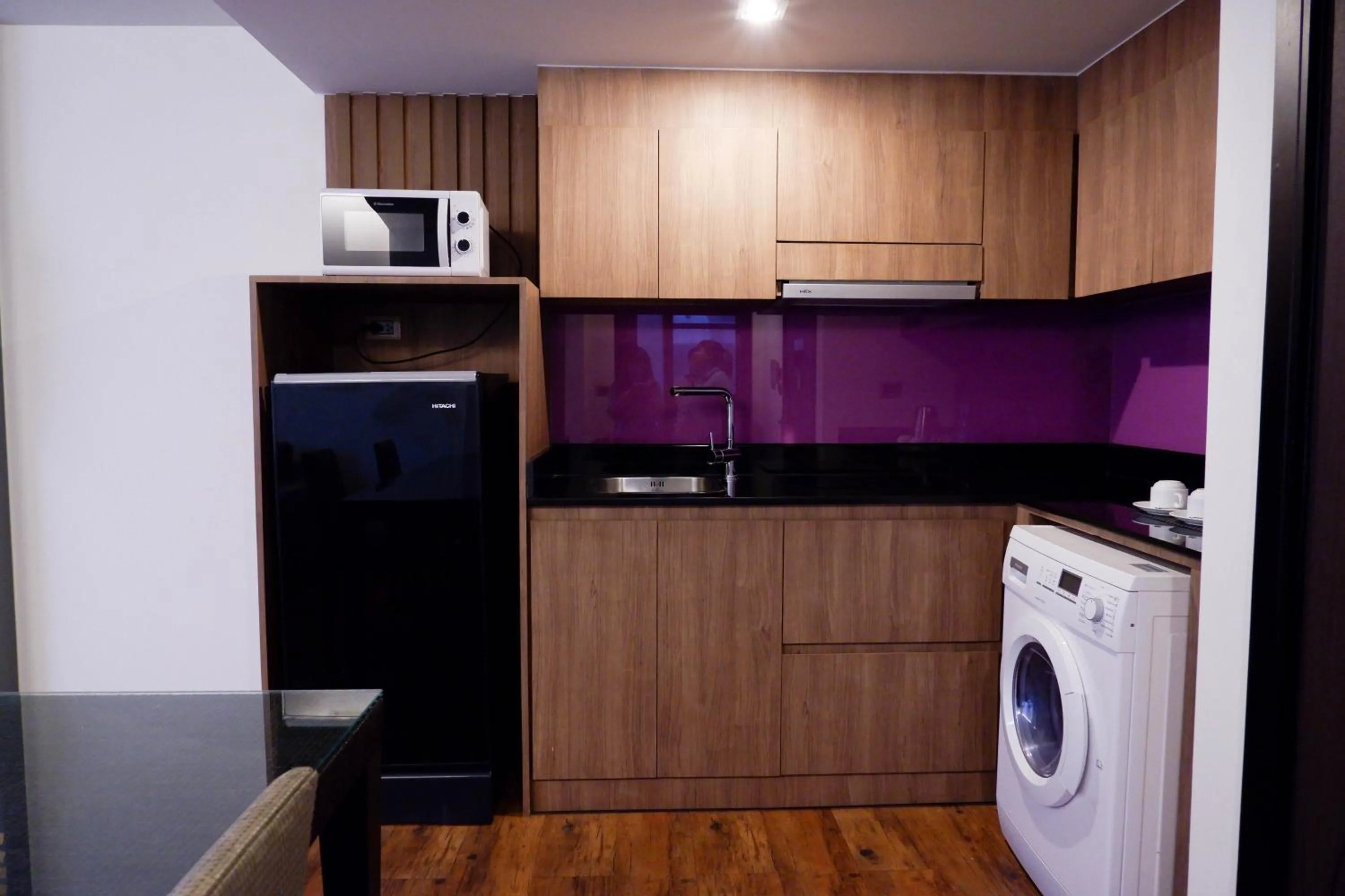 Kitchen or kitchenette in The Beach Heights Resort SHA Plus