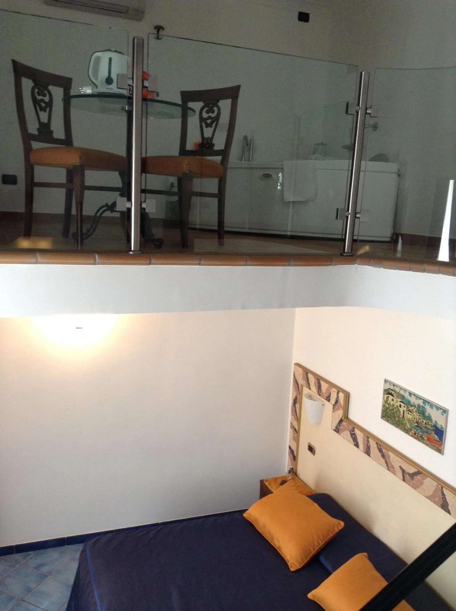 Decorative detail, Bed in Hotel Floridiana