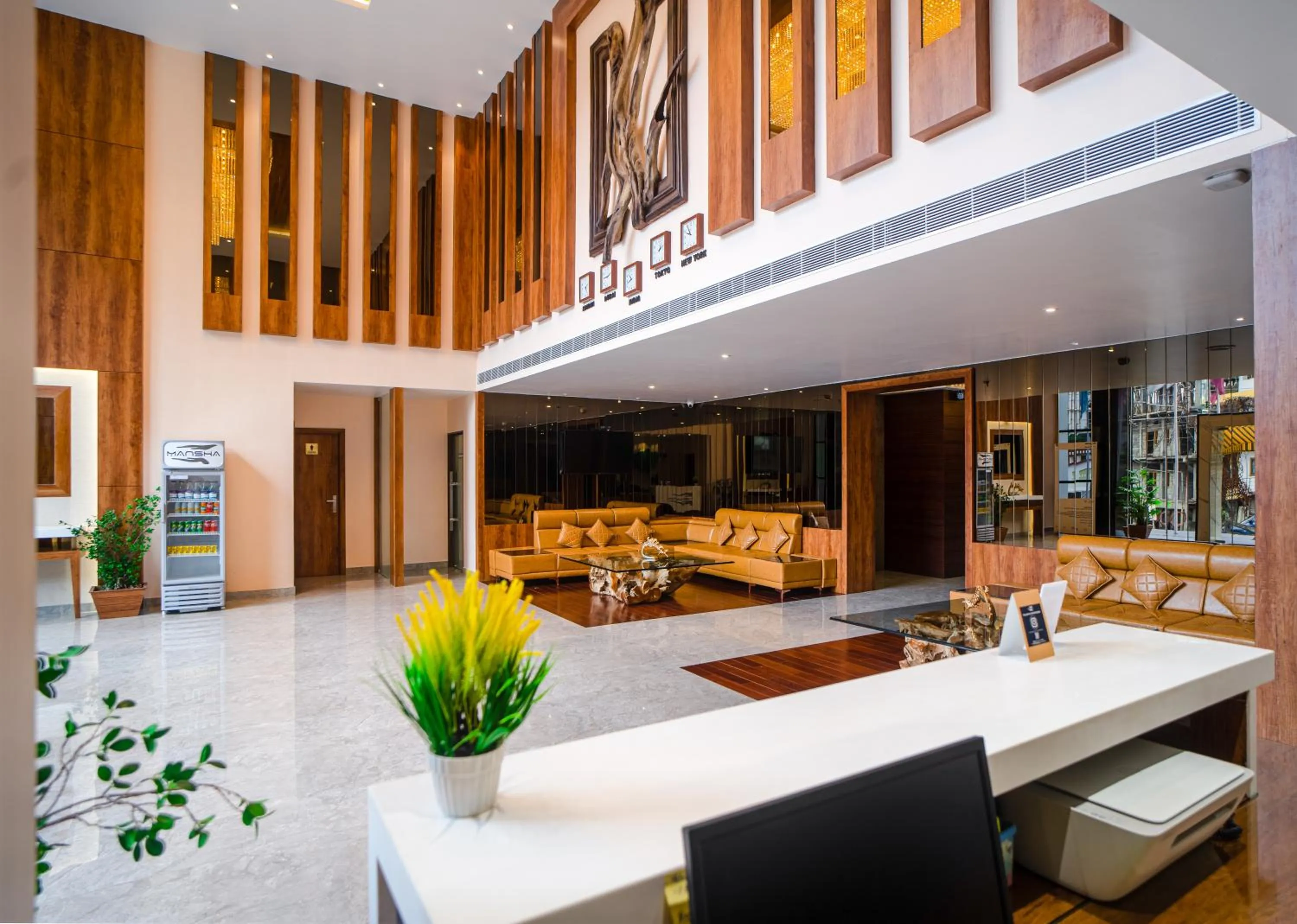 Lobby or reception in Mansha Palace