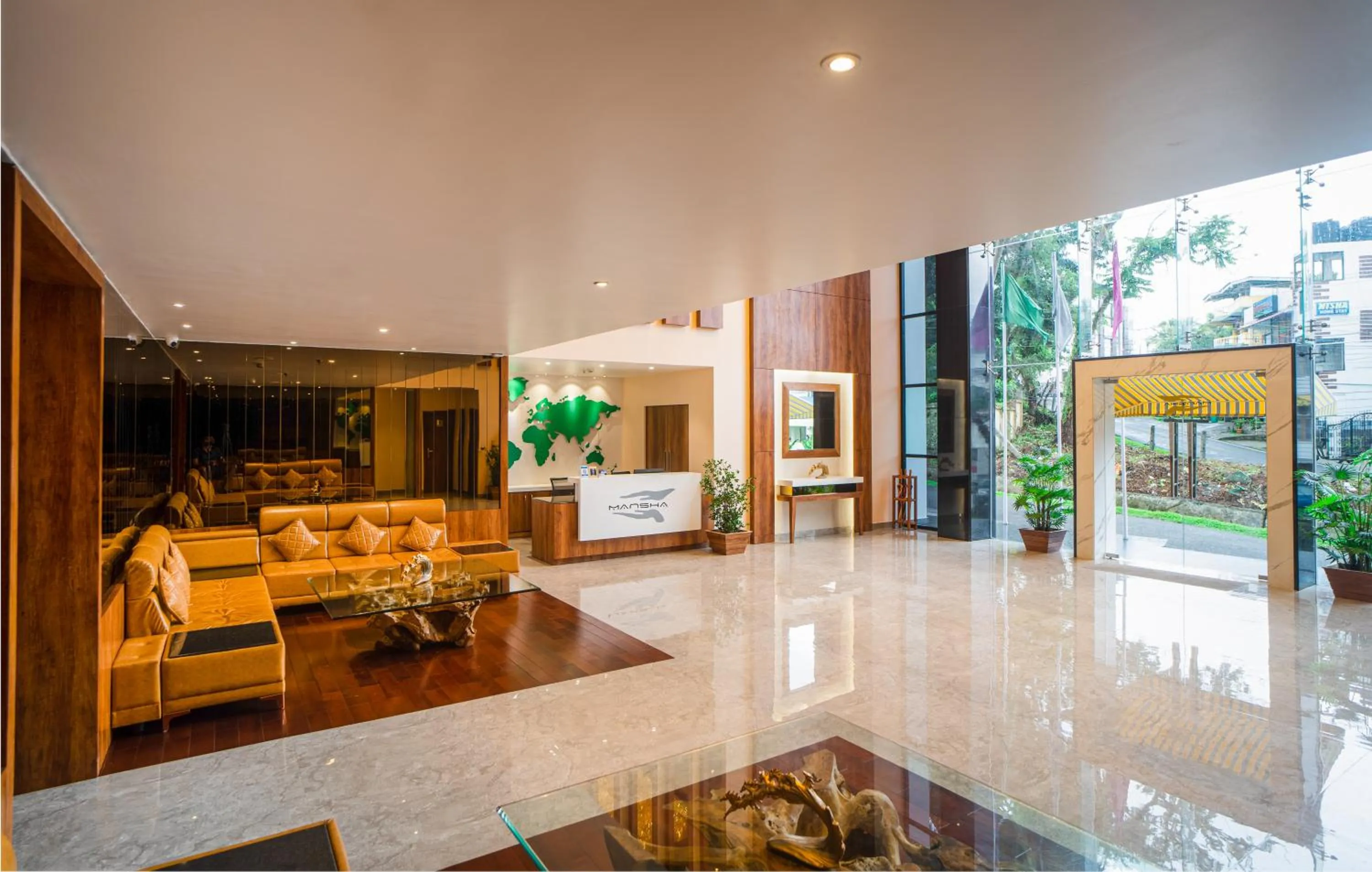 Lobby or reception in Mansha Palace