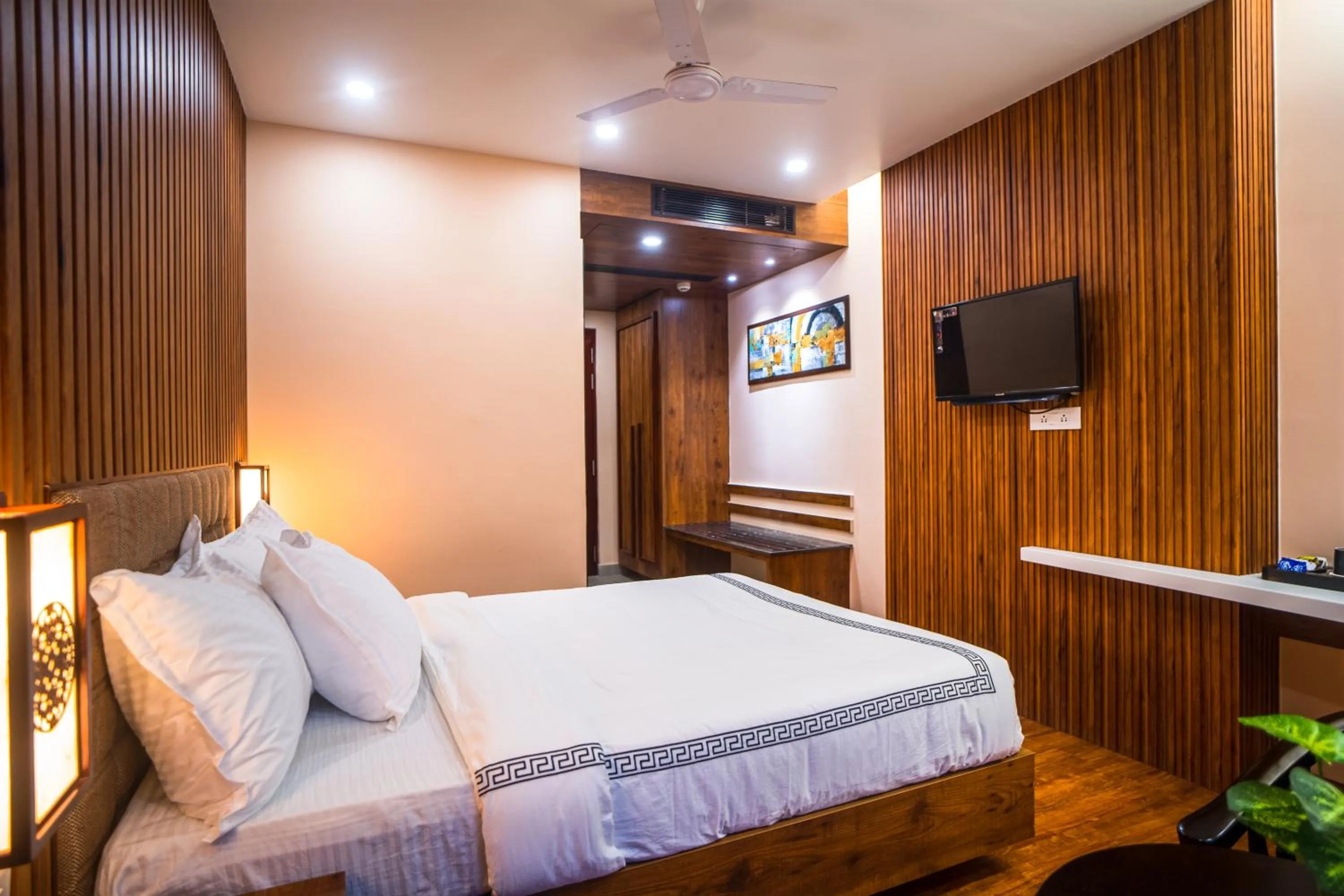 Bed in Mansha Palace