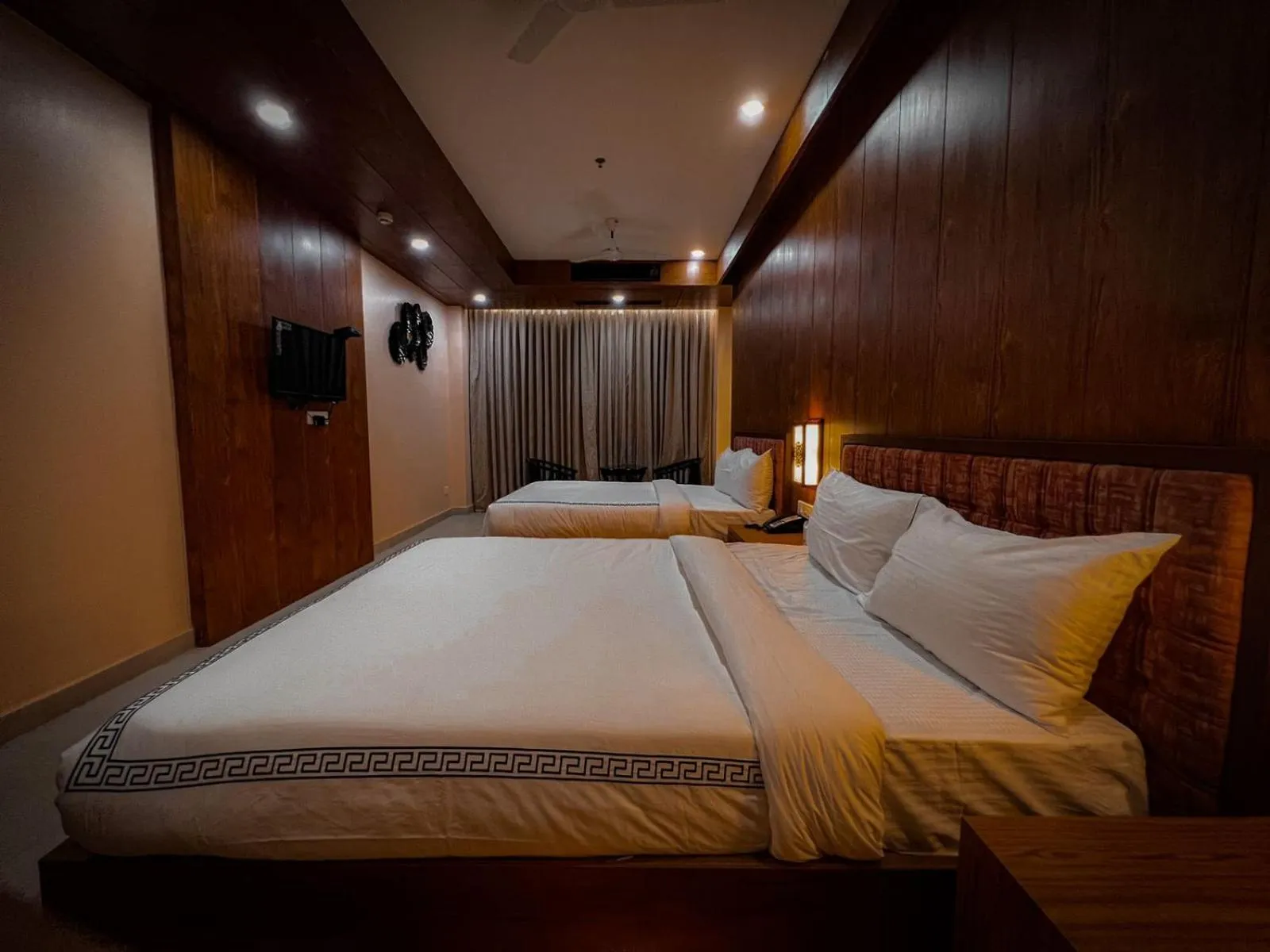 Bed in Mansha Palace