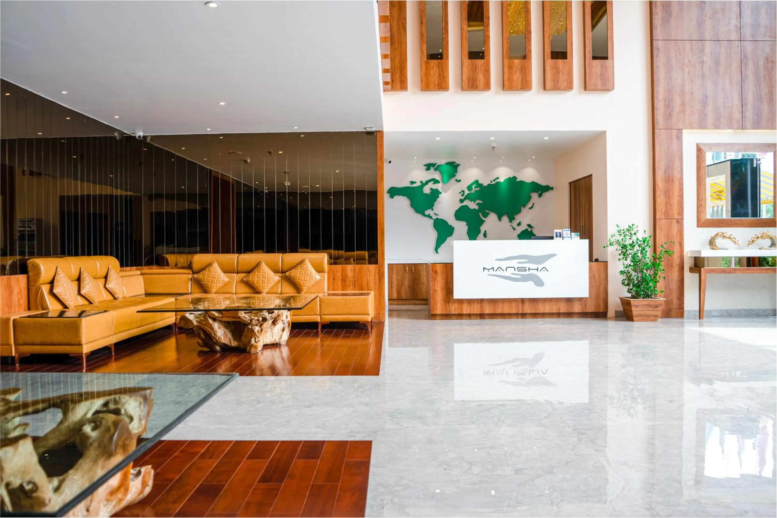 Lobby or reception in Mansha Palace