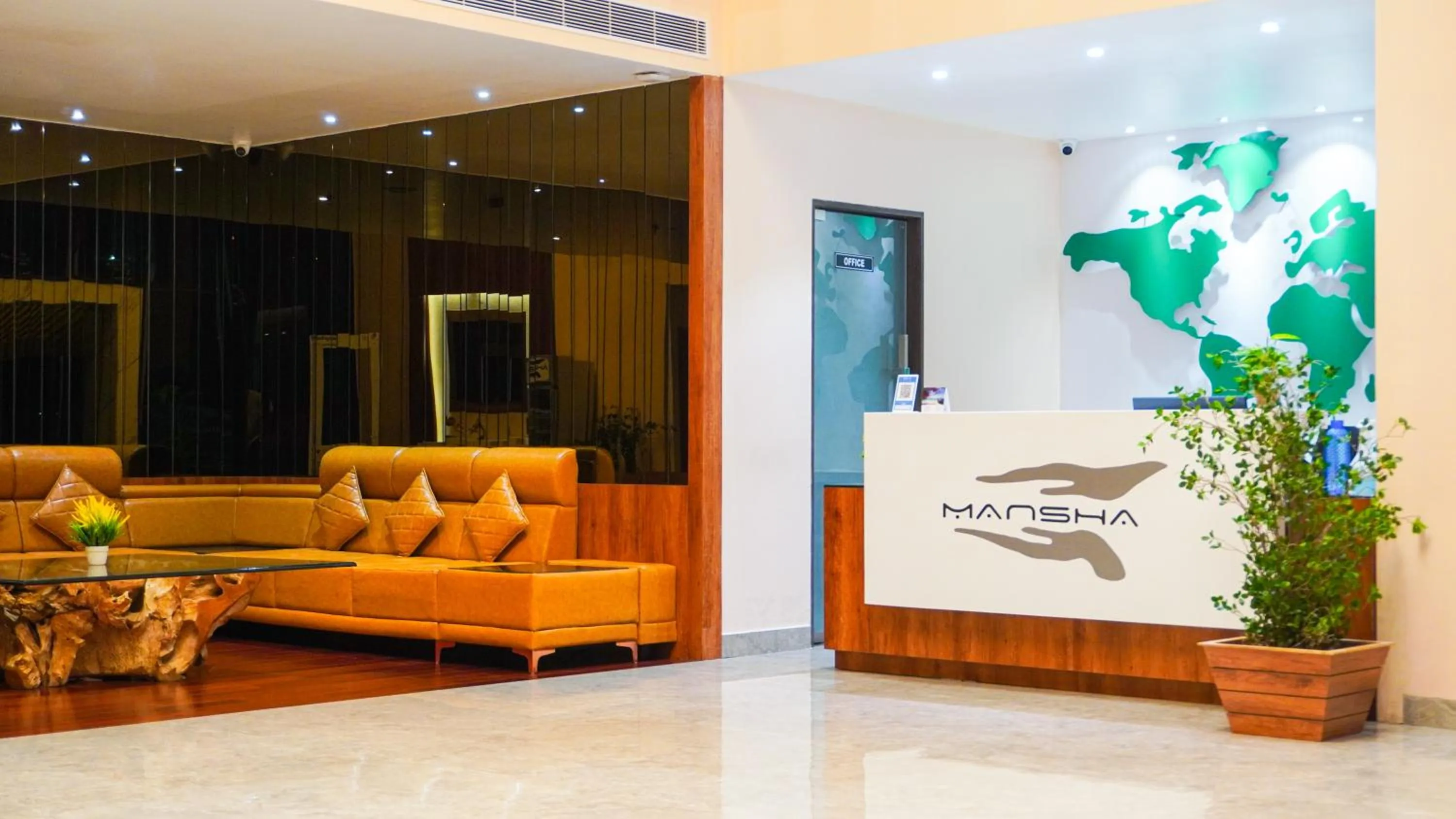 Lobby or reception in Mansha Palace