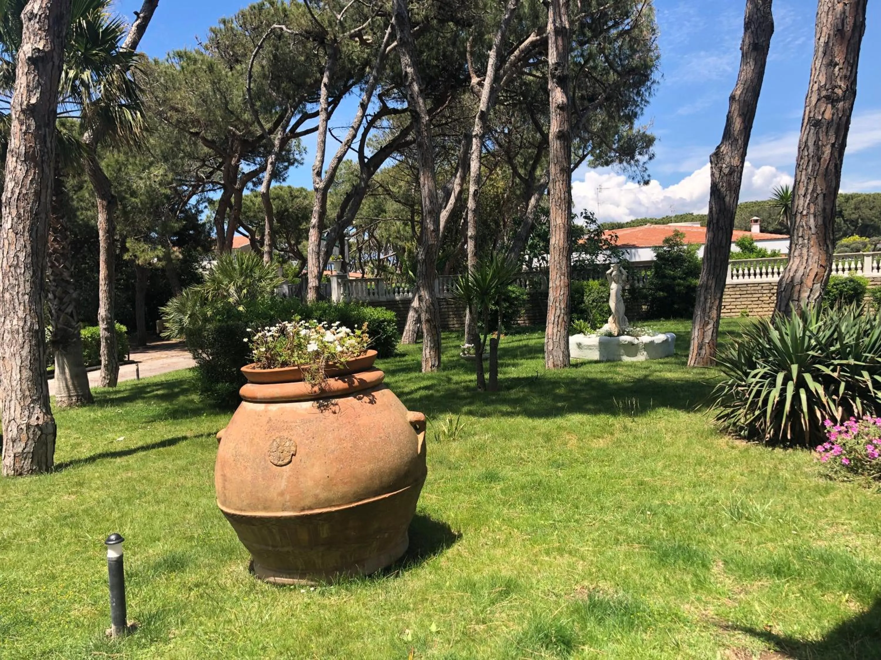 Garden in Domizia Palace Hotel