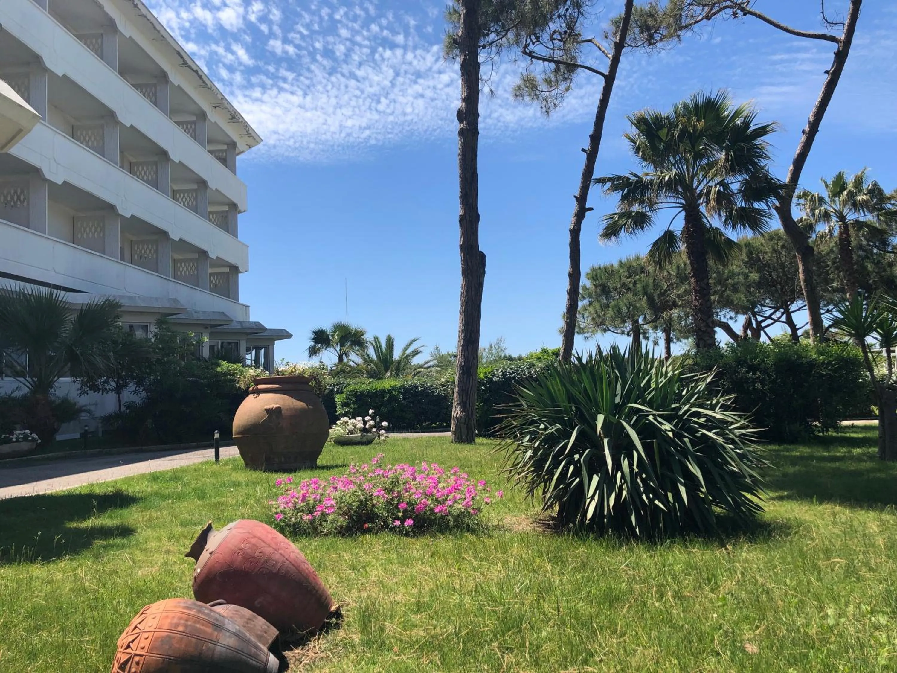 Facade/entrance in Domizia Palace Hotel