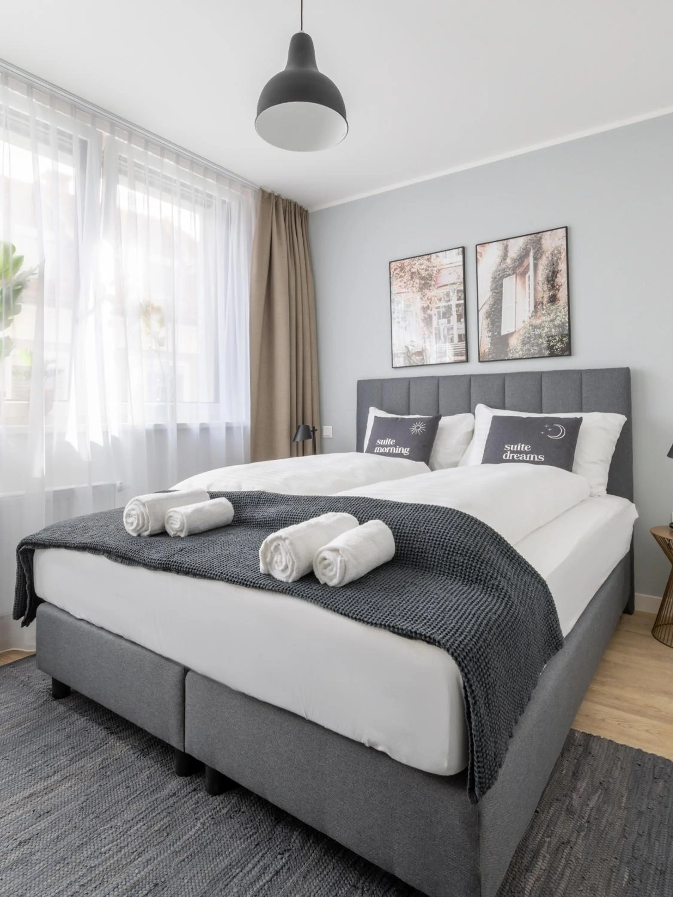 Bed in Limehome Klagenfurt Karfreitstraße