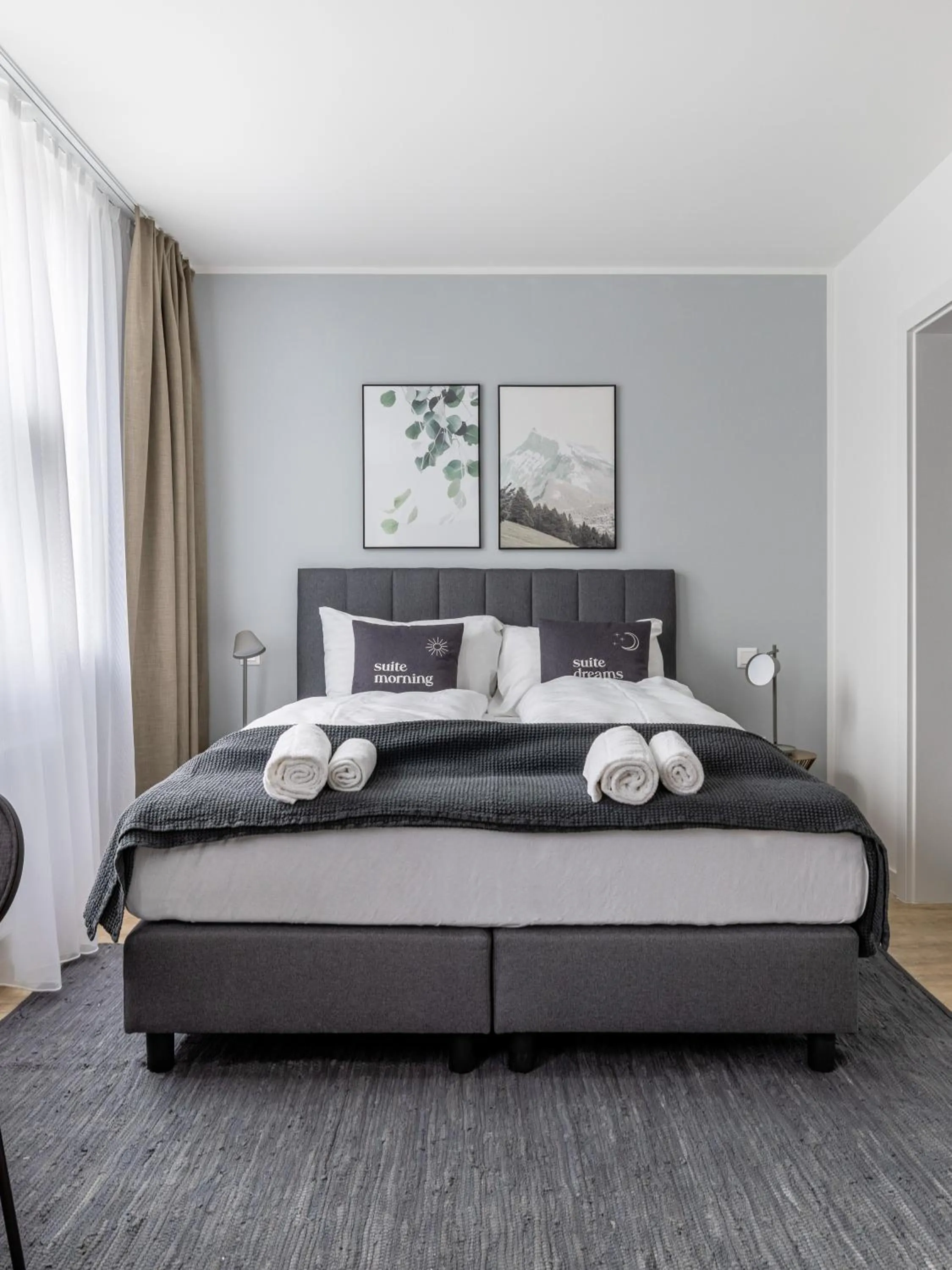 Bed in Limehome Klagenfurt Karfreitstraße