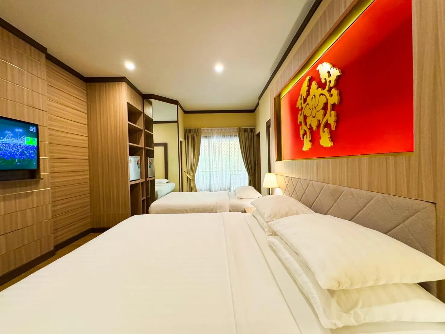 Family Room with Balcony in Quality Beach Resorts and Spa Patong