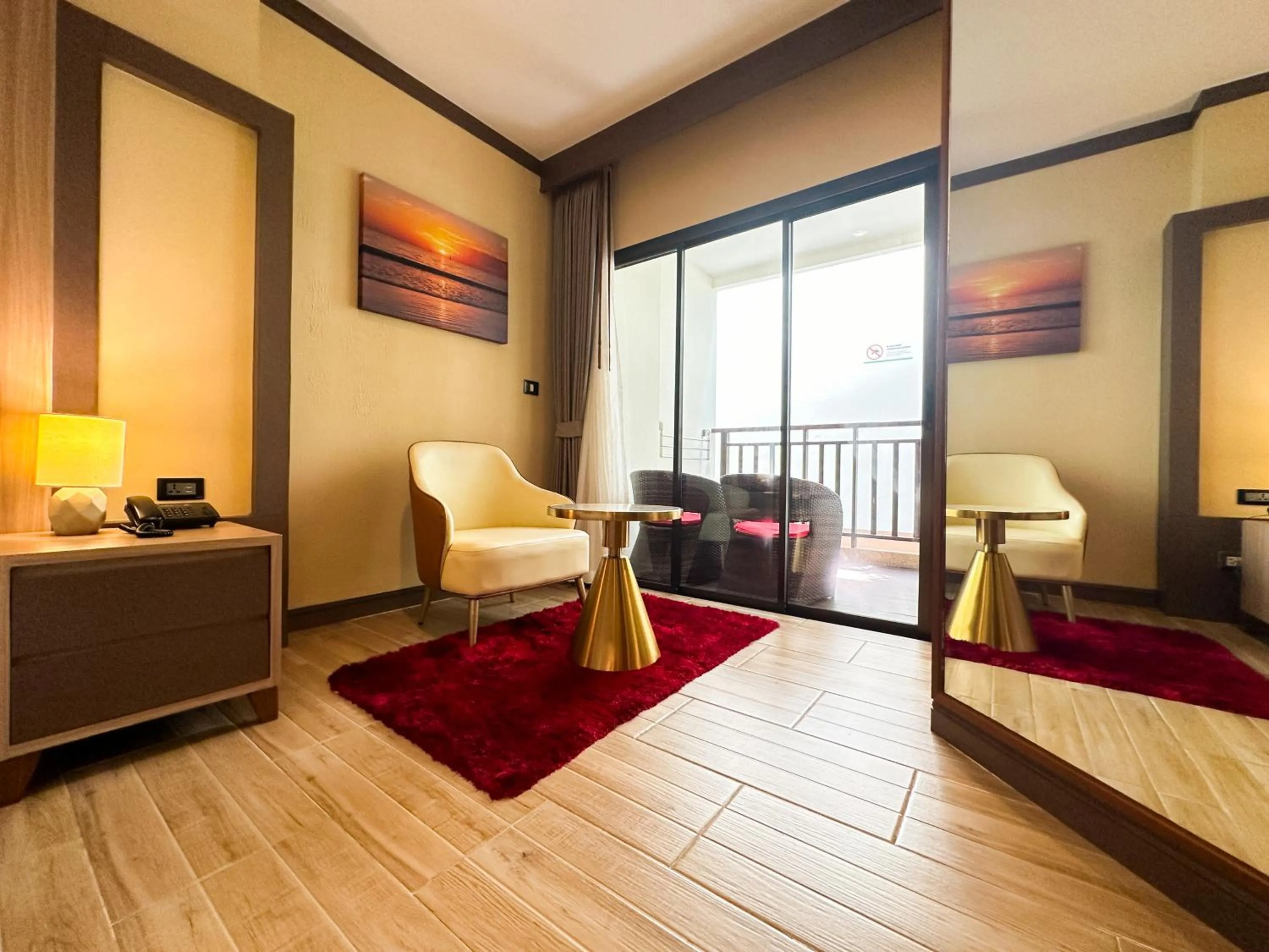 Balcony/Terrace in Quality Beach Resorts and Spa Patong