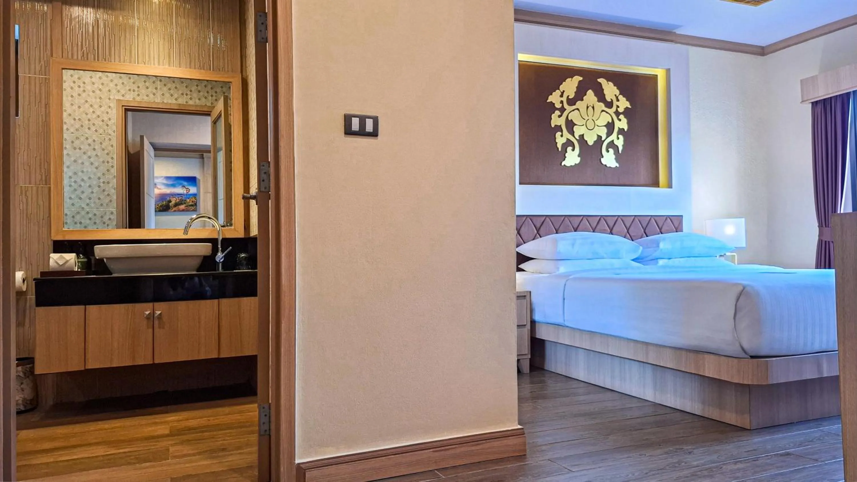 Bed in Quality Beach Resorts and Spa Patong