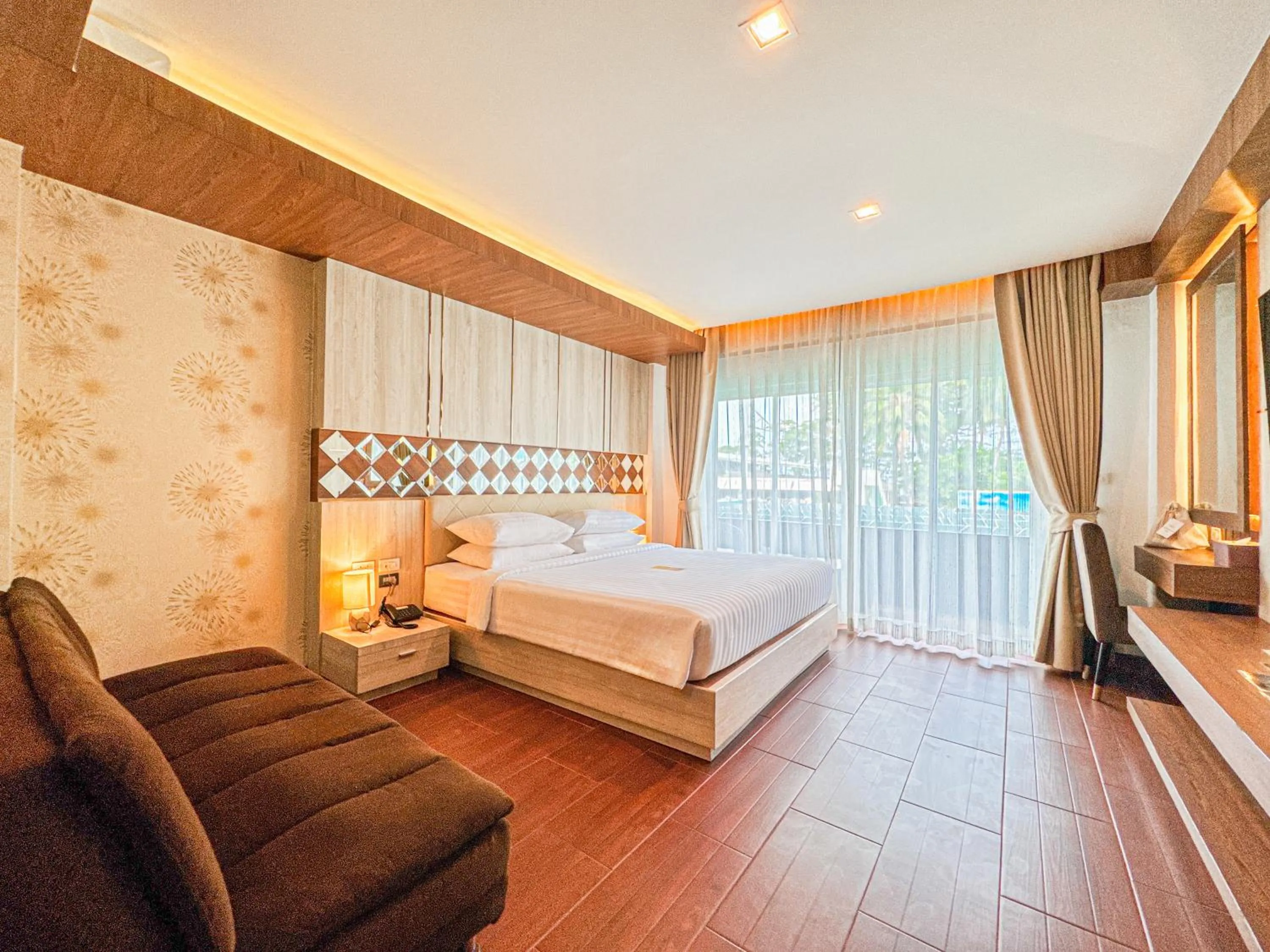 Bed in Quality Beach Resorts and Spa Patong