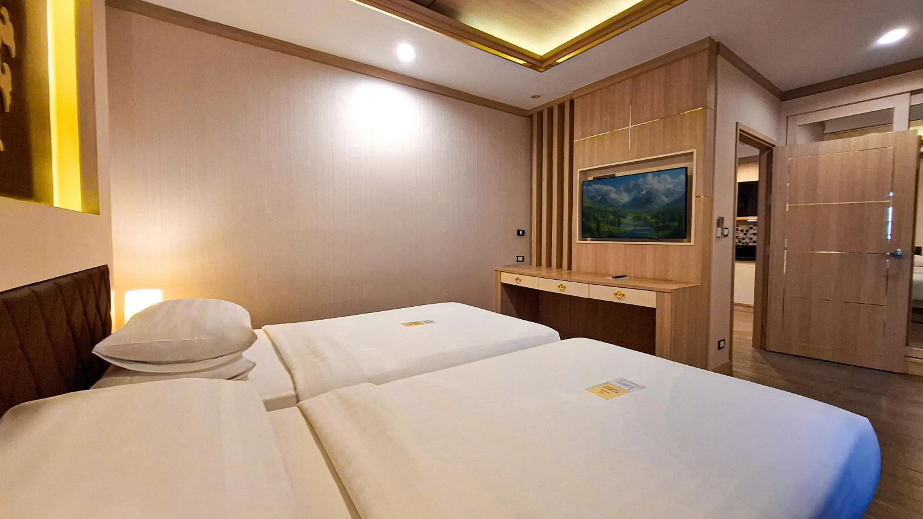 Bed in Quality Beach Resorts and Spa Patong