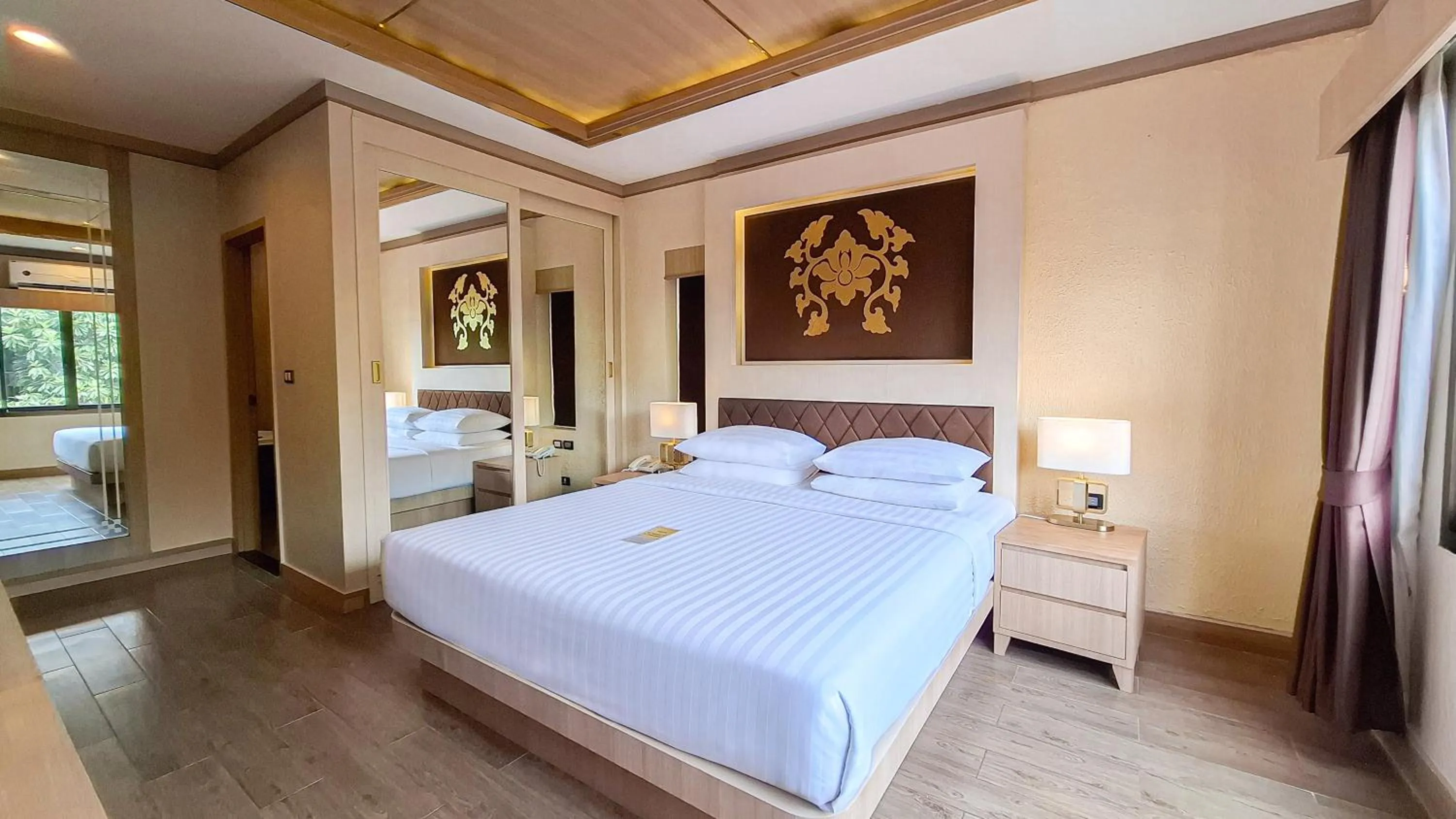 Bed in Quality Beach Resorts and Spa Patong