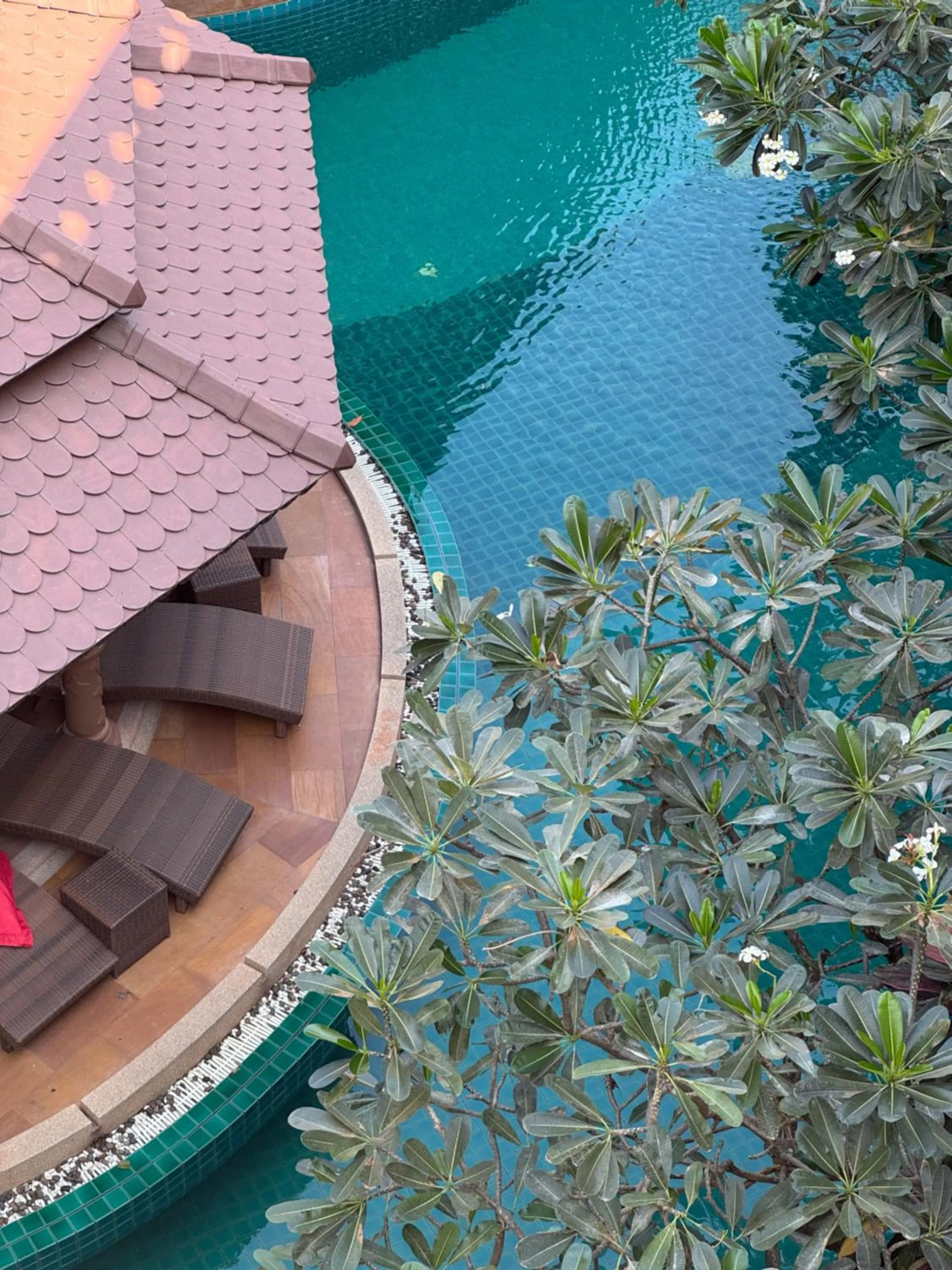 Patio in Quality Beach Resorts and Spa Patong