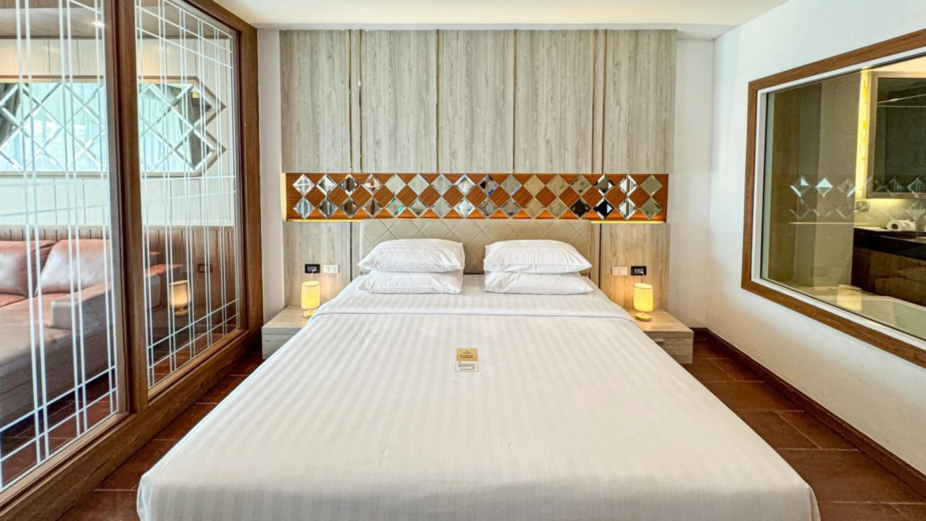 Bed in Quality Beach Resorts and Spa Patong