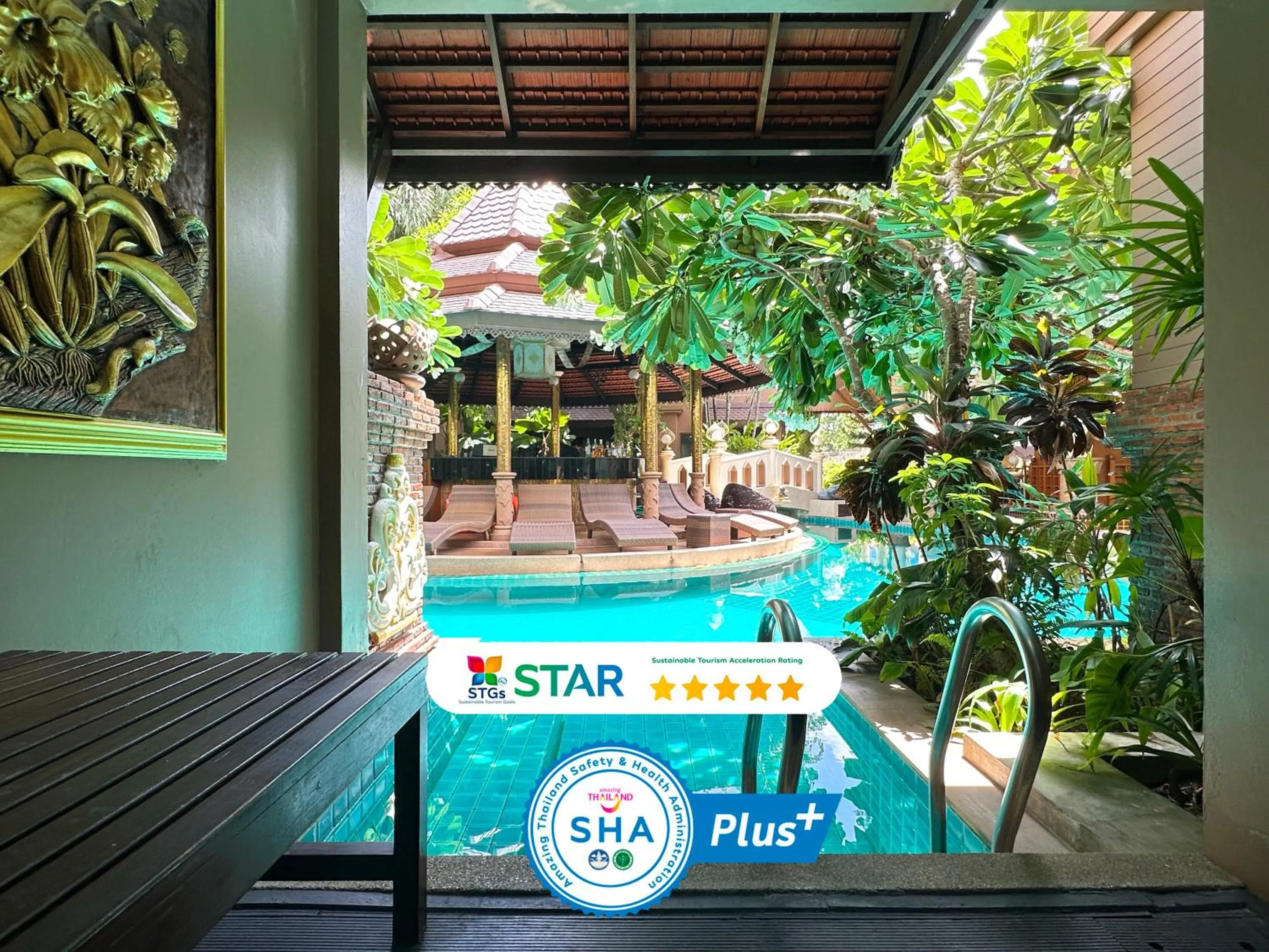 Balcony/Terrace in Quality Beach Resorts and Spa Patong