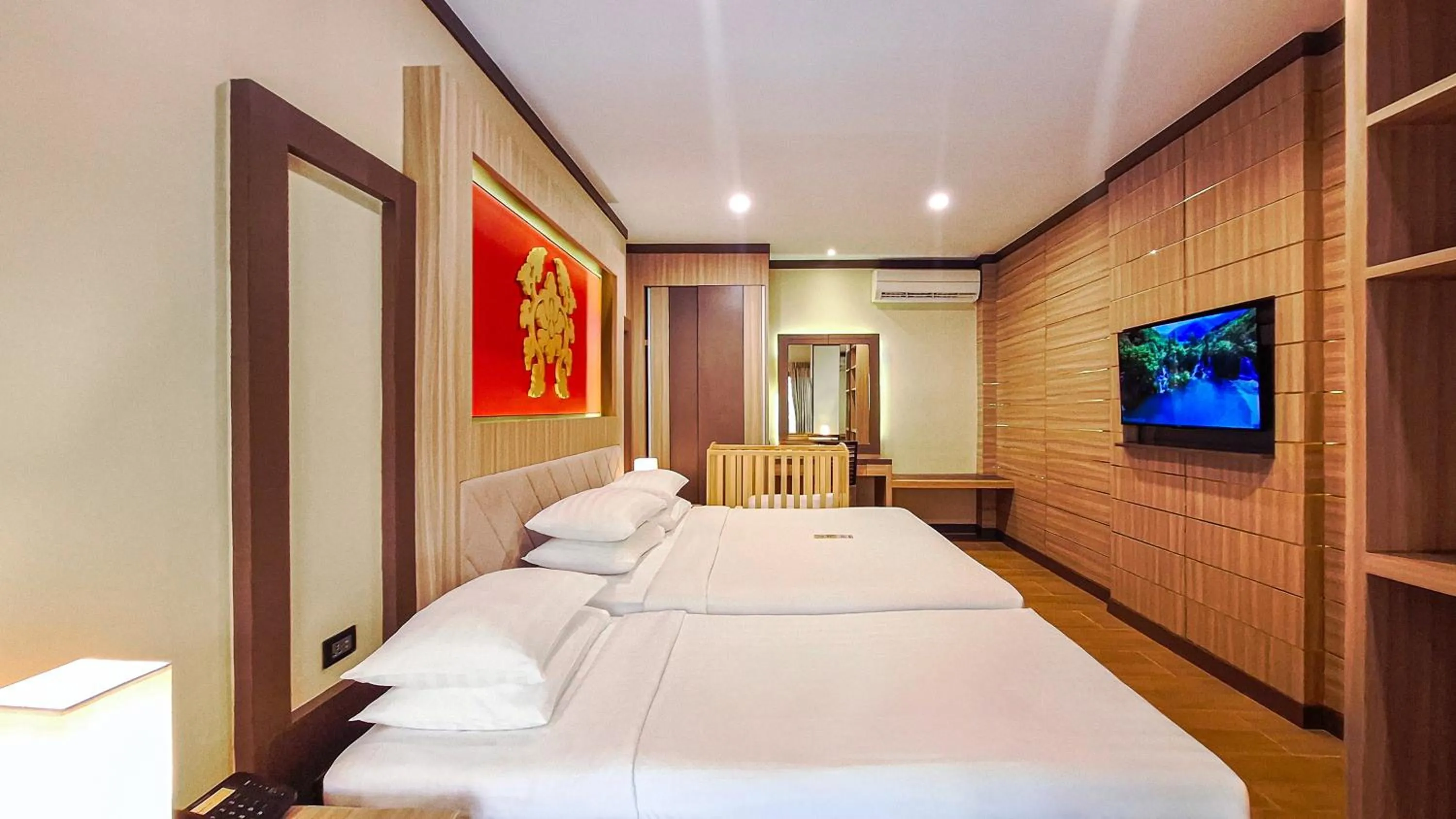 Bed in Quality Beach Resorts and Spa Patong