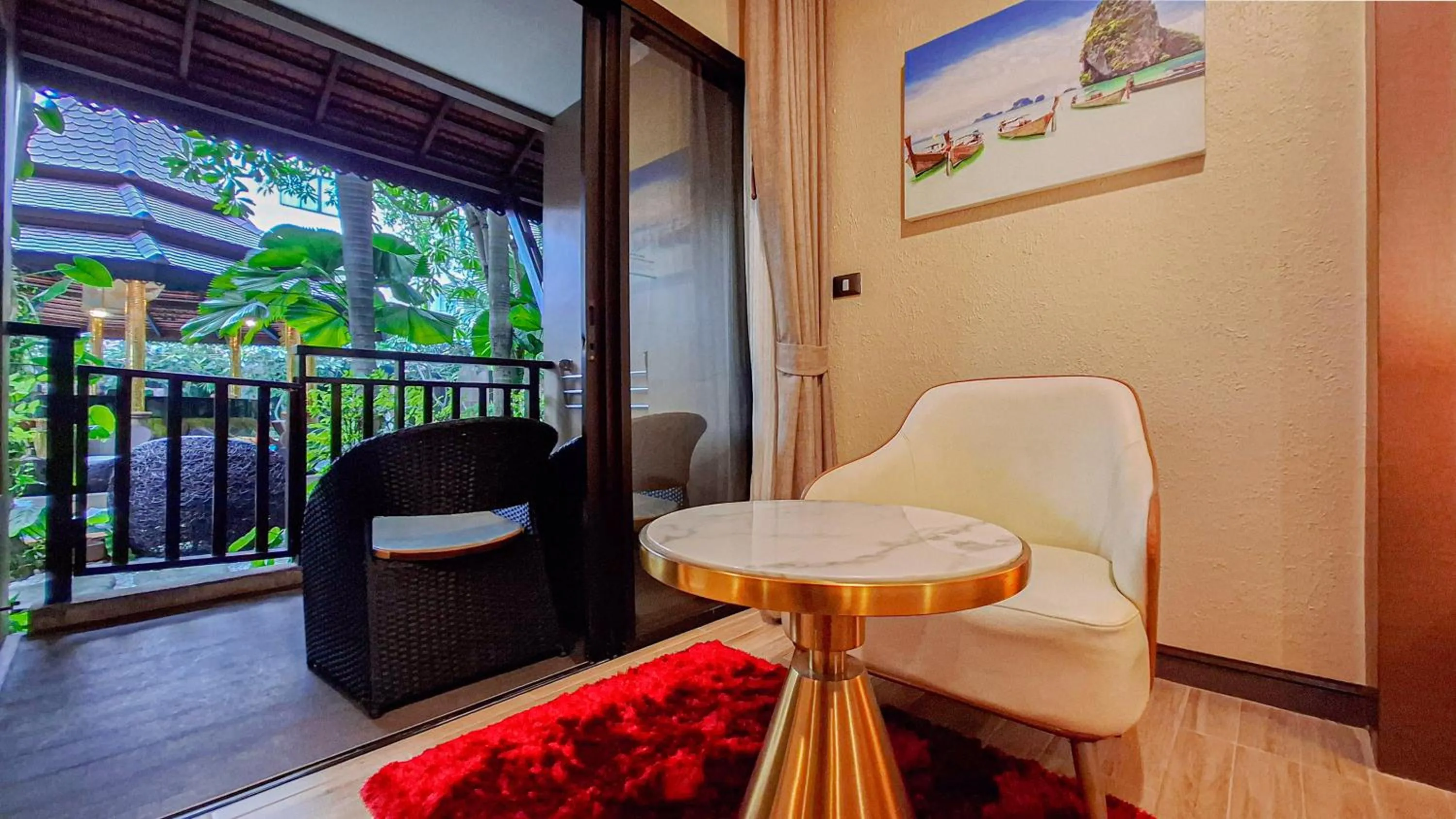 Balcony/Terrace in Quality Beach Resorts and Spa Patong