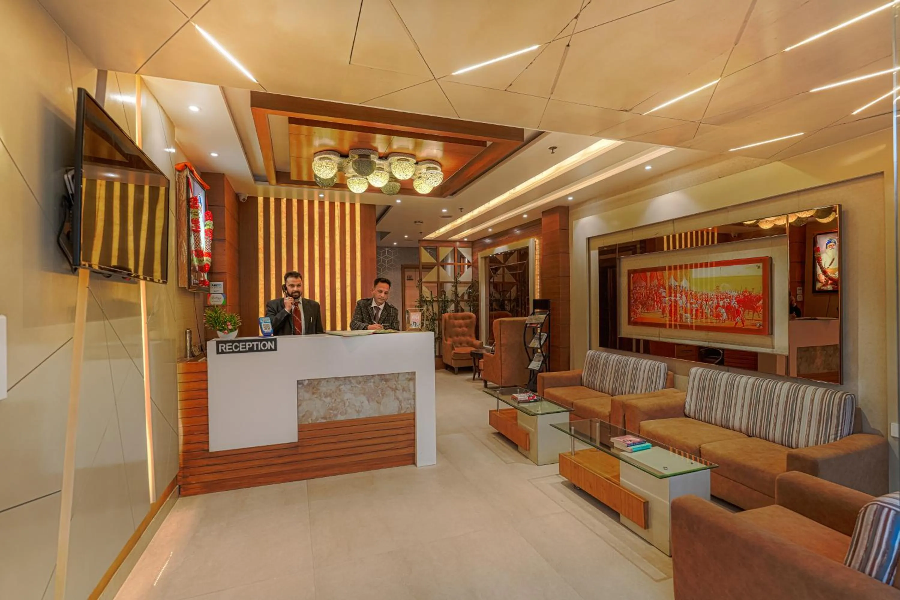 Lobby or reception in CSJS Inn Hotel Marketed by Kiwiana