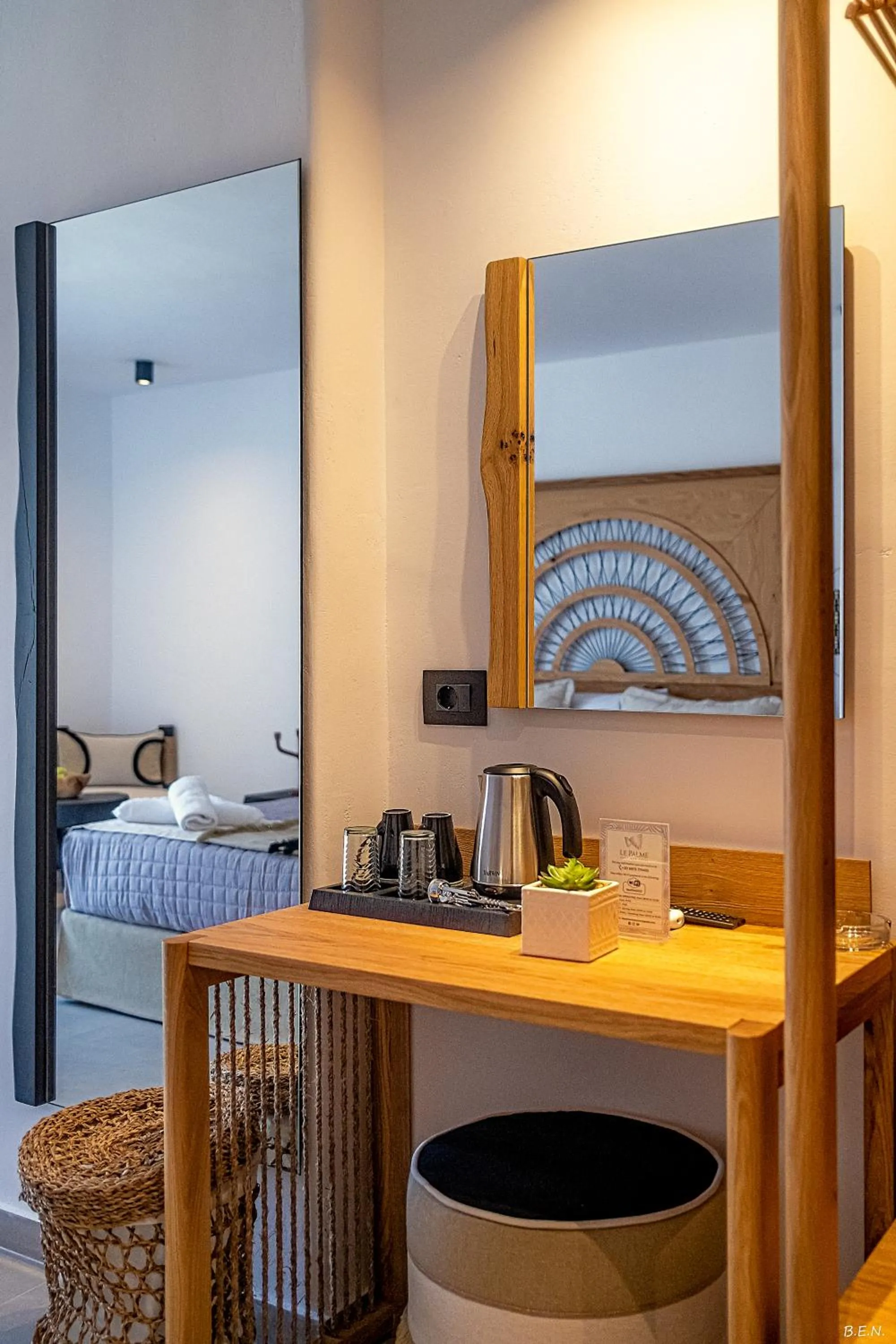 Bed in Le Palme Mykonos