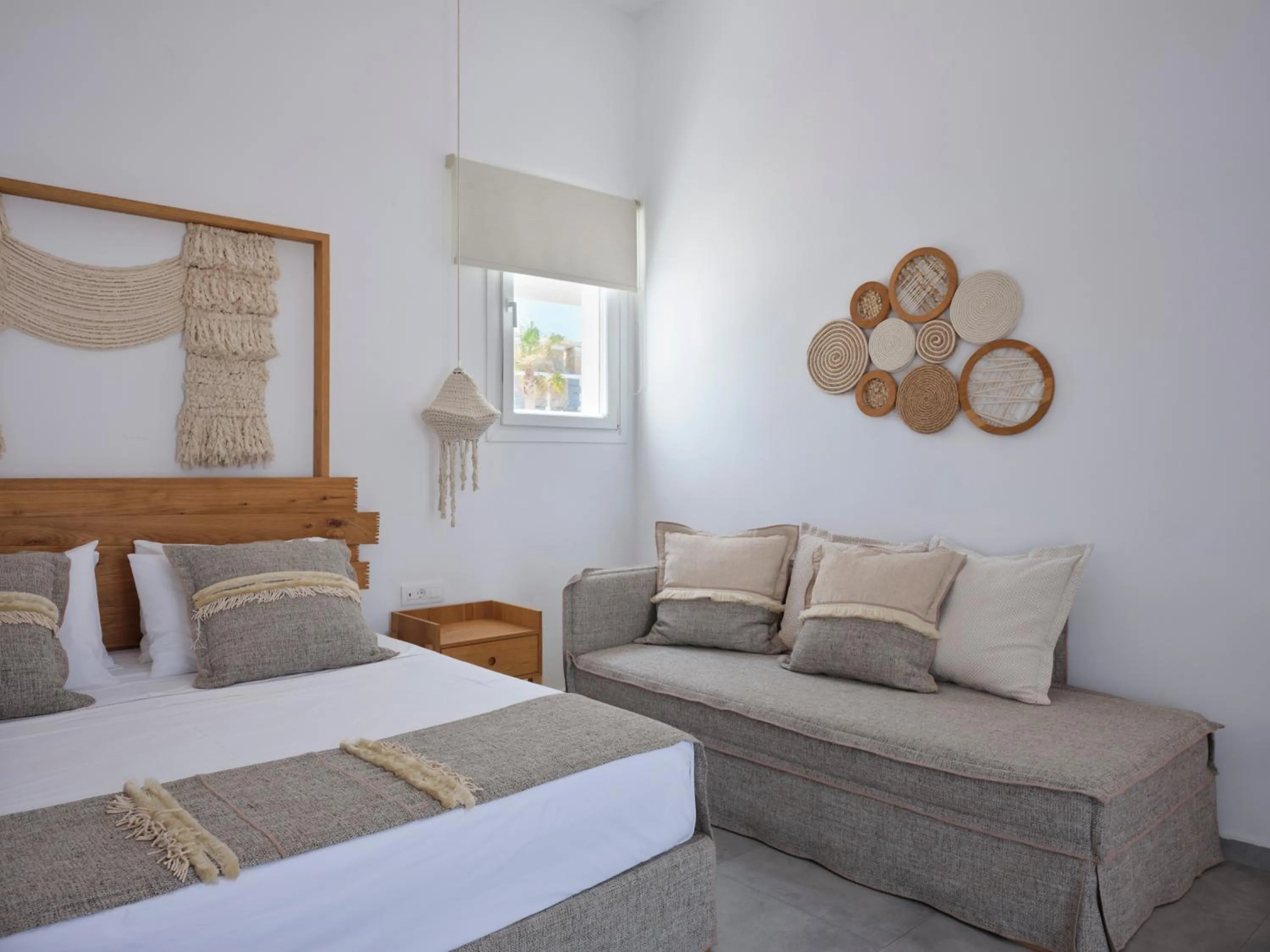 Bed in Le Palme Mykonos