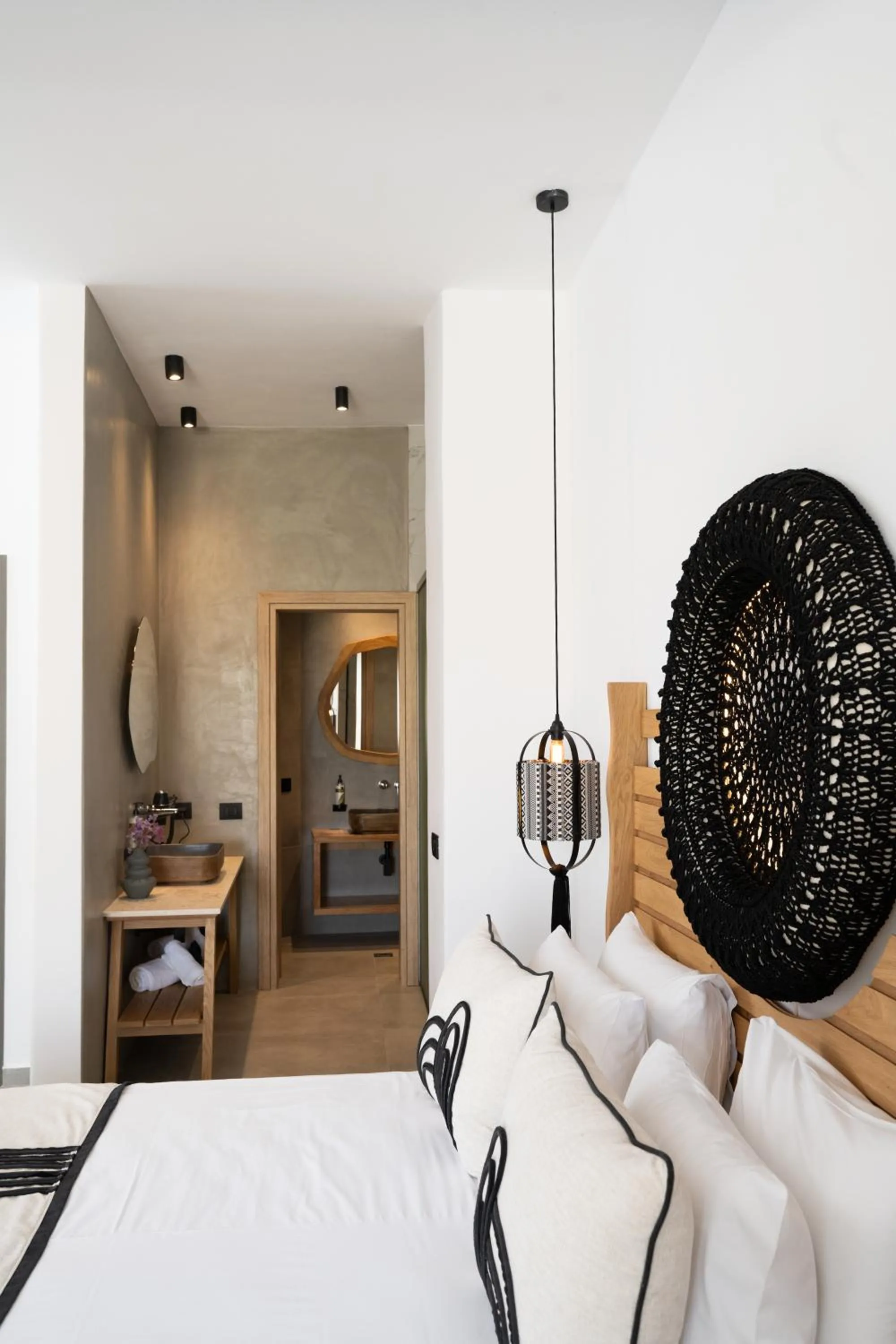 Bed in Le Palme Mykonos