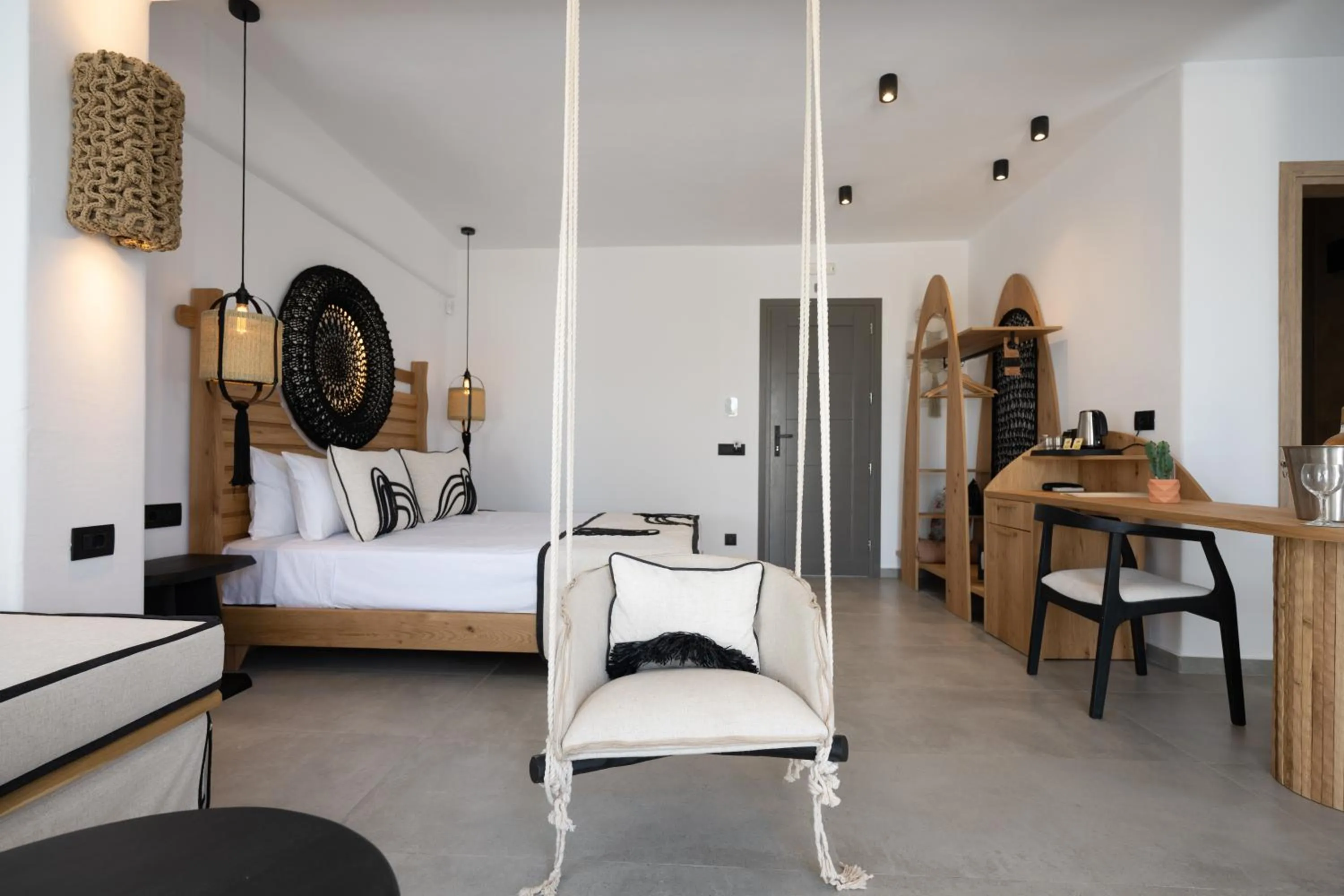 Bed in Le Palme Mykonos