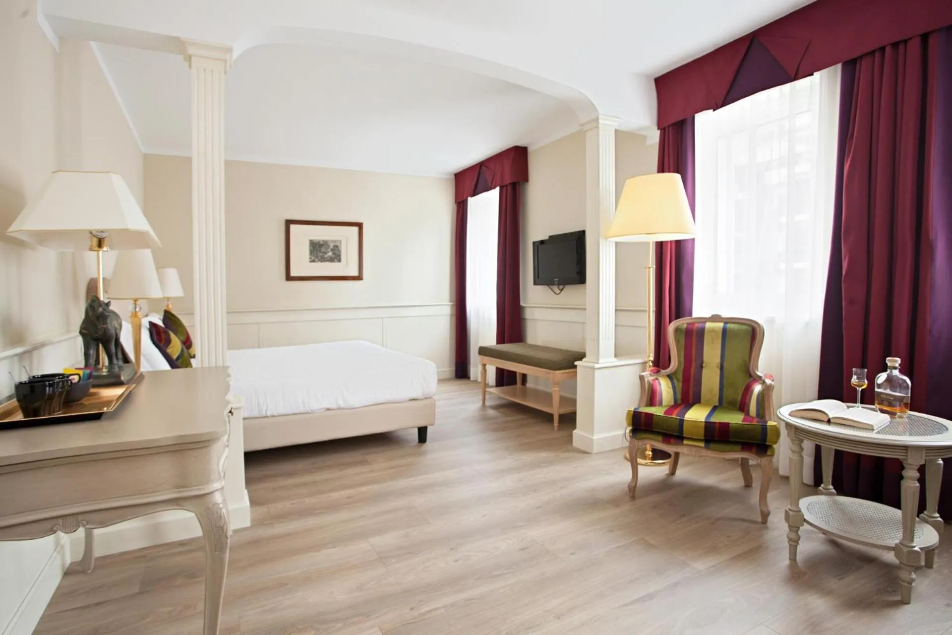 Photo of the whole room, Bed in Hotel Leon d'Oro