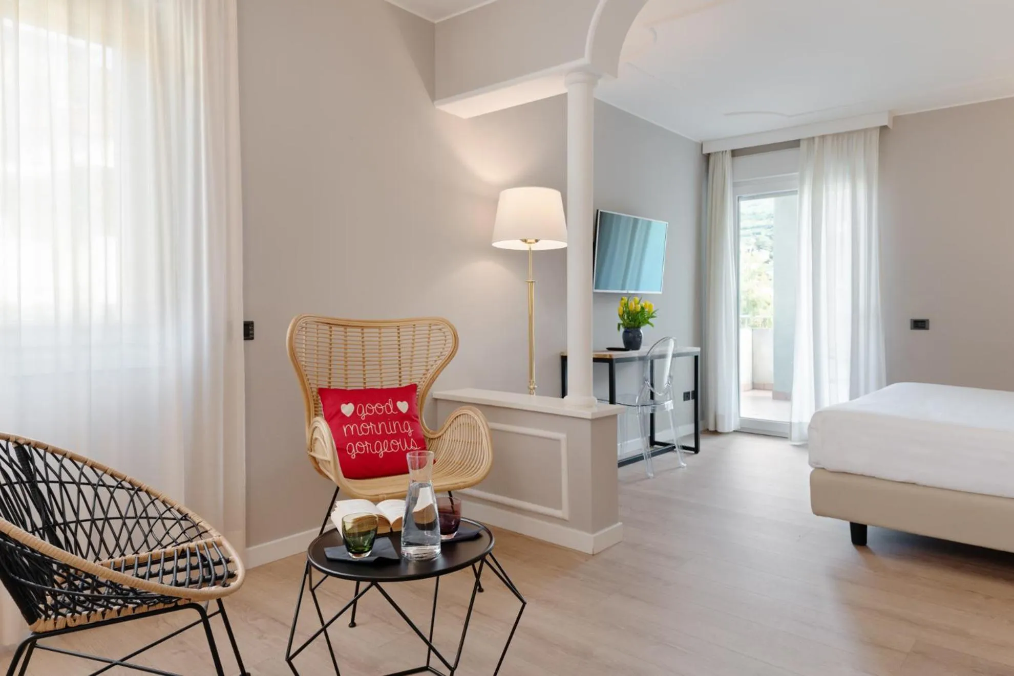 Photo of the whole room, Bed in Hotel Leon d'Oro